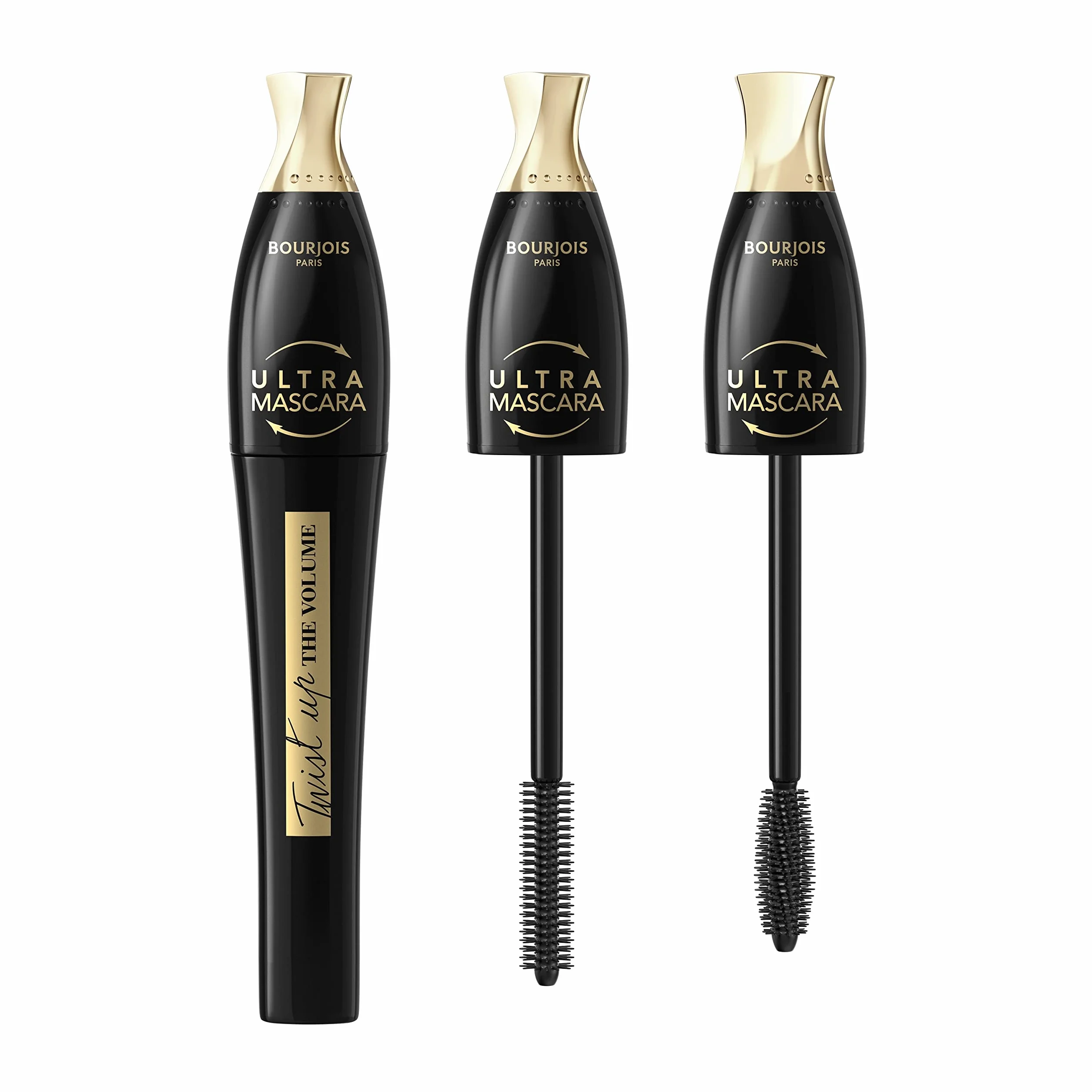 Bourjois Twist Up Tusz do Rzęs, 01 Ultra Black, 8 ml