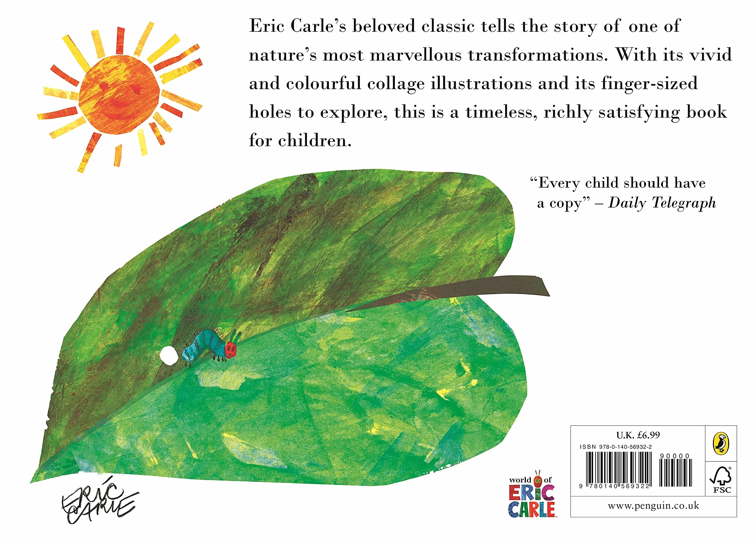 The Very Hungry Caterpillar: Eric Carle