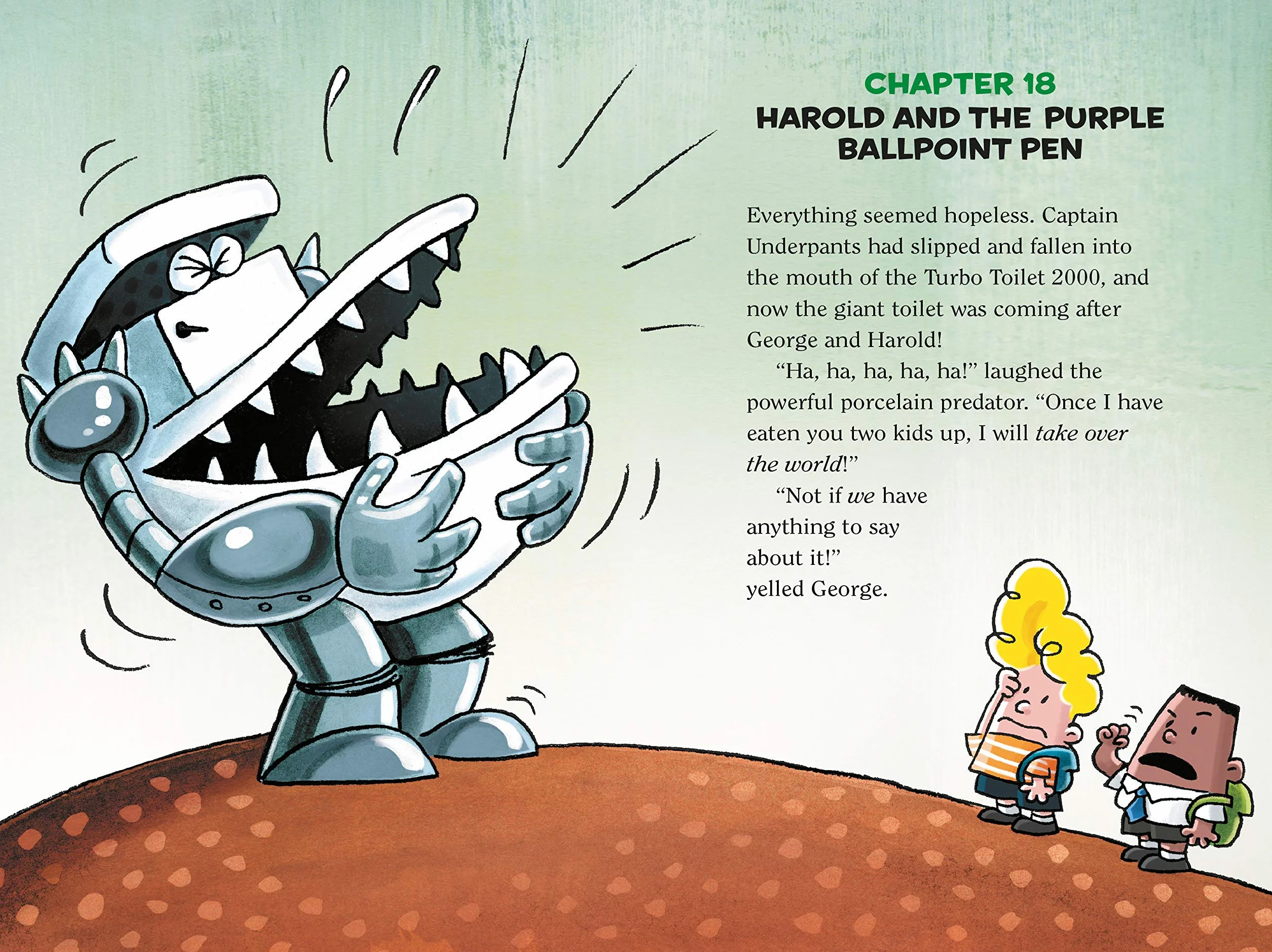 Captain Underpants: Two Pant-tastic Novels in One (Full Colour!): 1