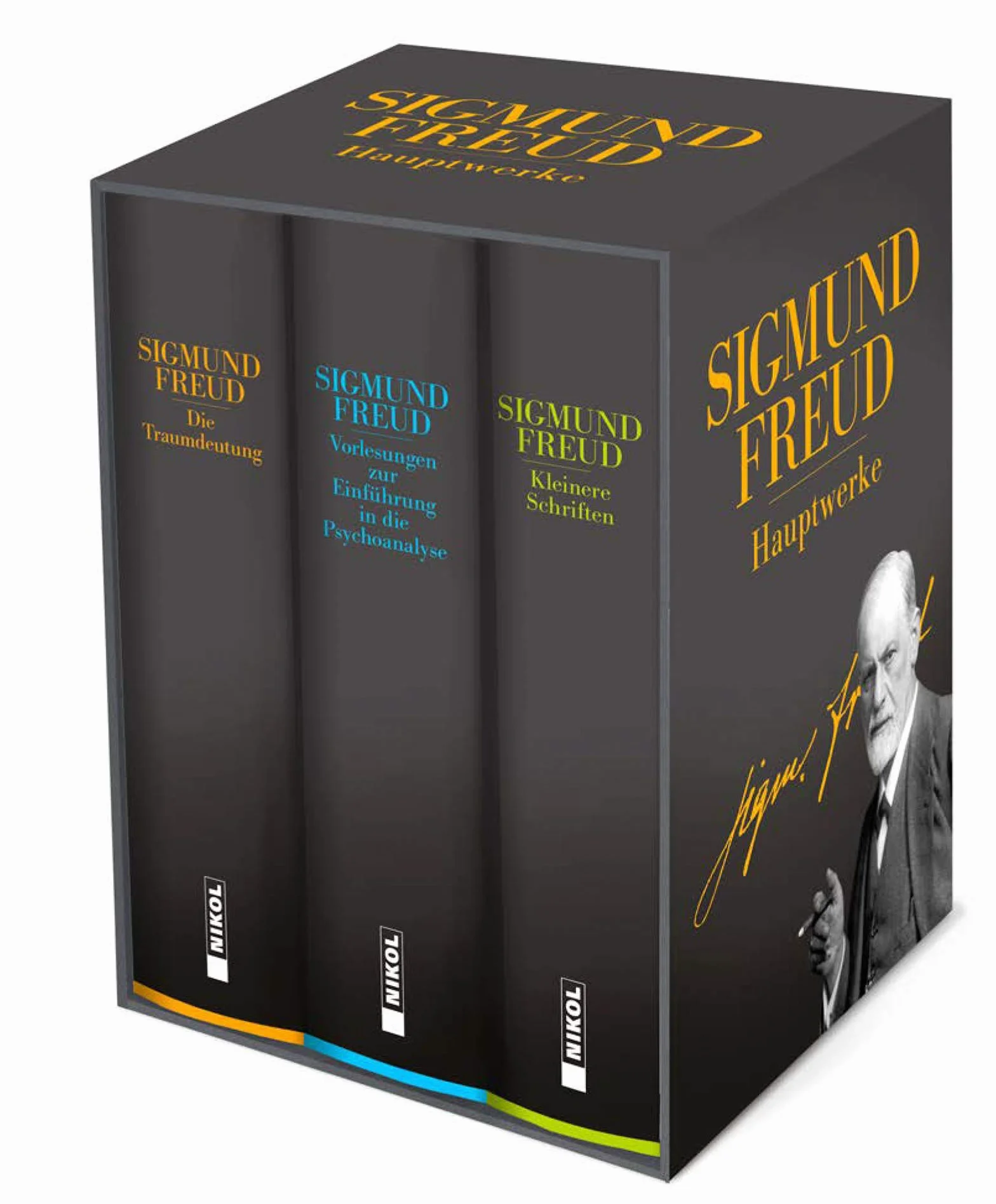Sigmund Freud: Hauptwerke: 3 Bände im Schuber