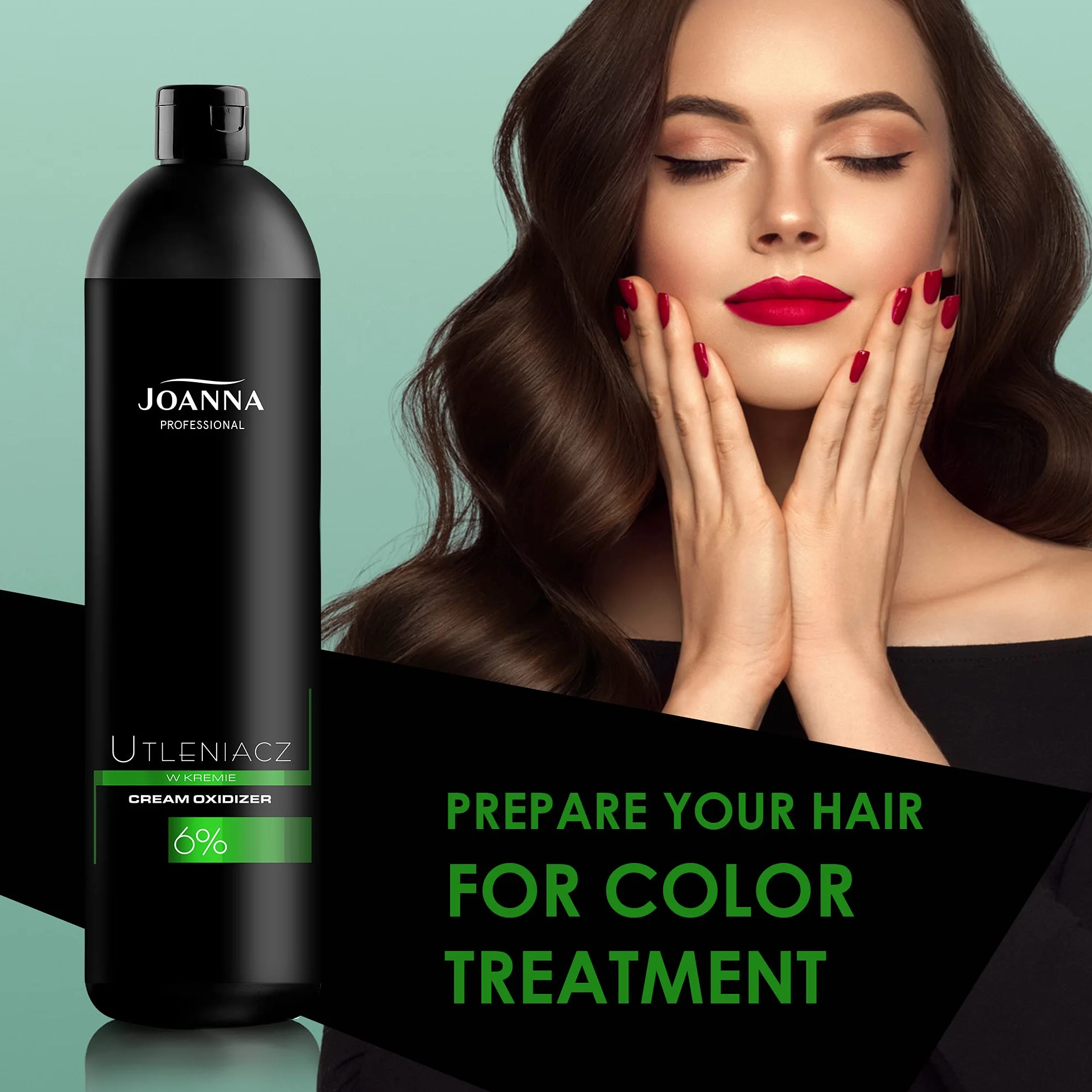 Joanna Cream Developer Oksydant 6% 1000 ml Biały