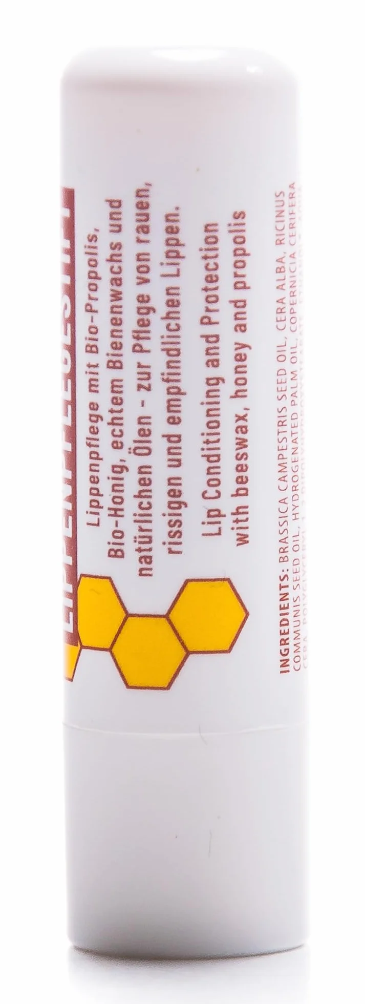 Pomadka do ust z propolisem i miodem organicznym
