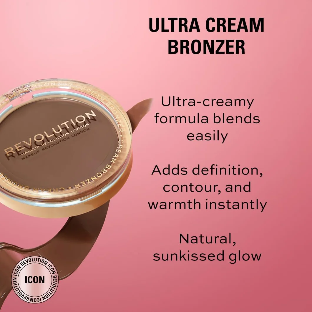 Makeup Revolution Ultra kremowy brązowiec 6,7 g
