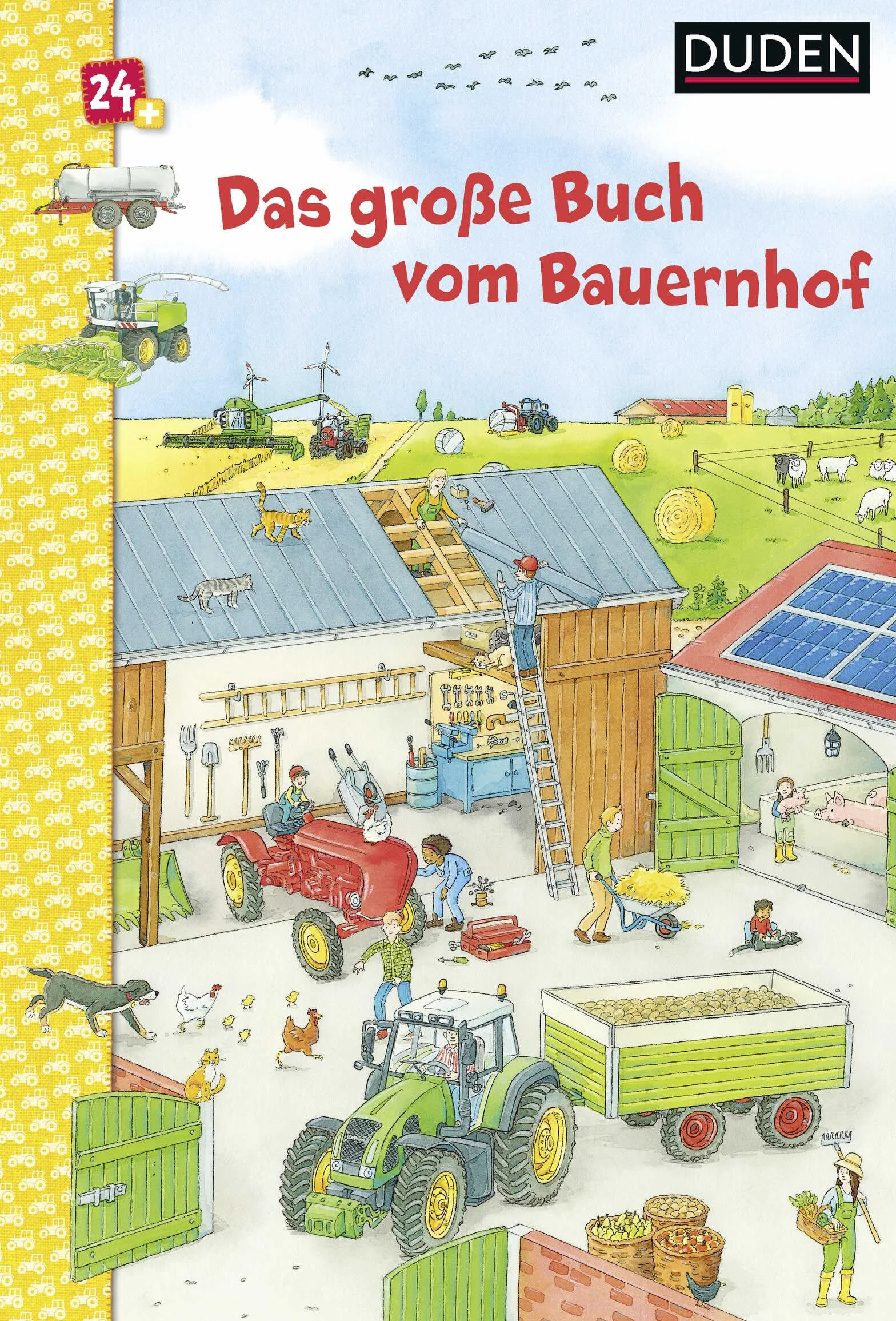 Duden 24+: Das große Buch vom Bauernhof: Wimmelbuch: 2