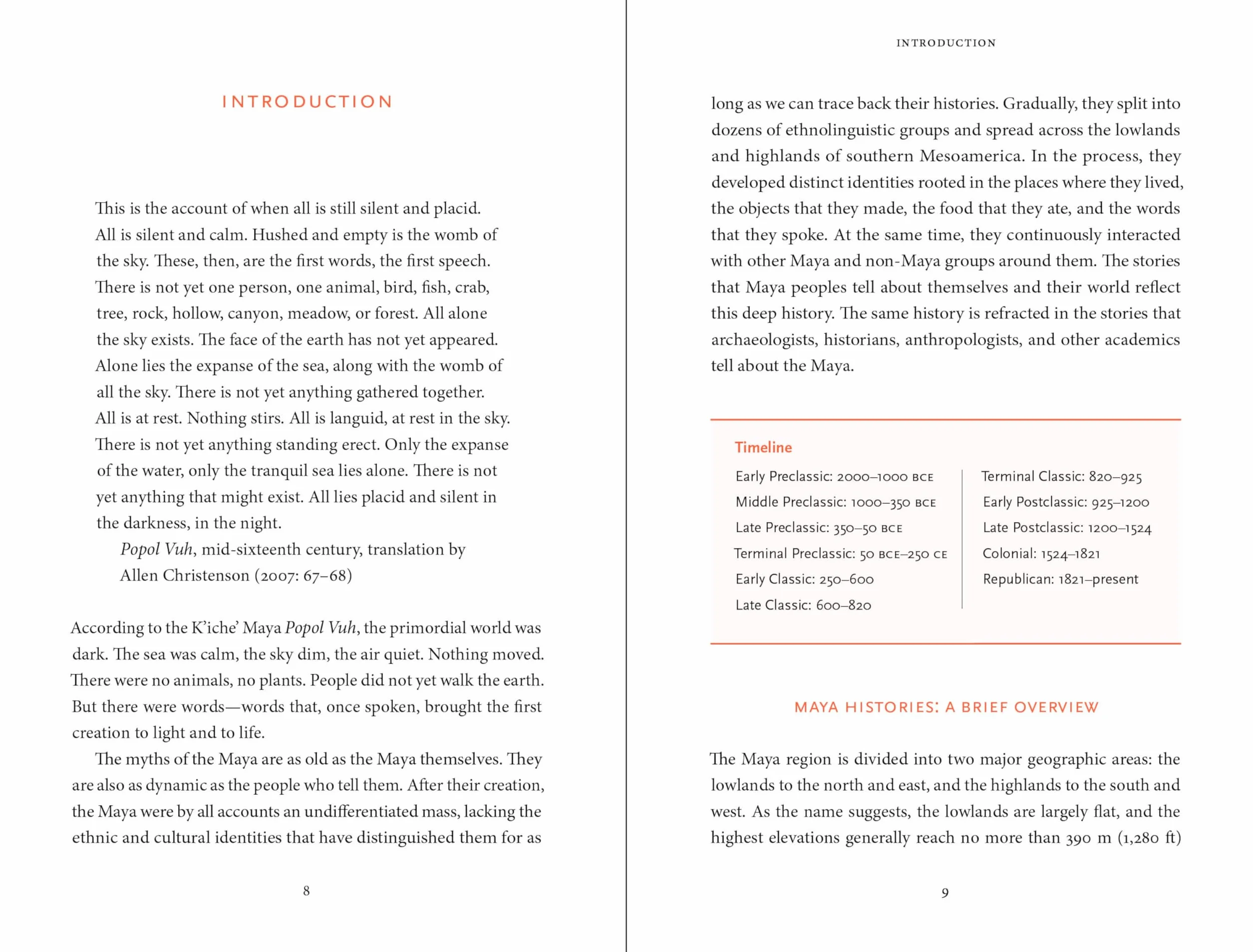 The Maya Myths : A Guide to the Gods, Heroes and Ancestors /anglais