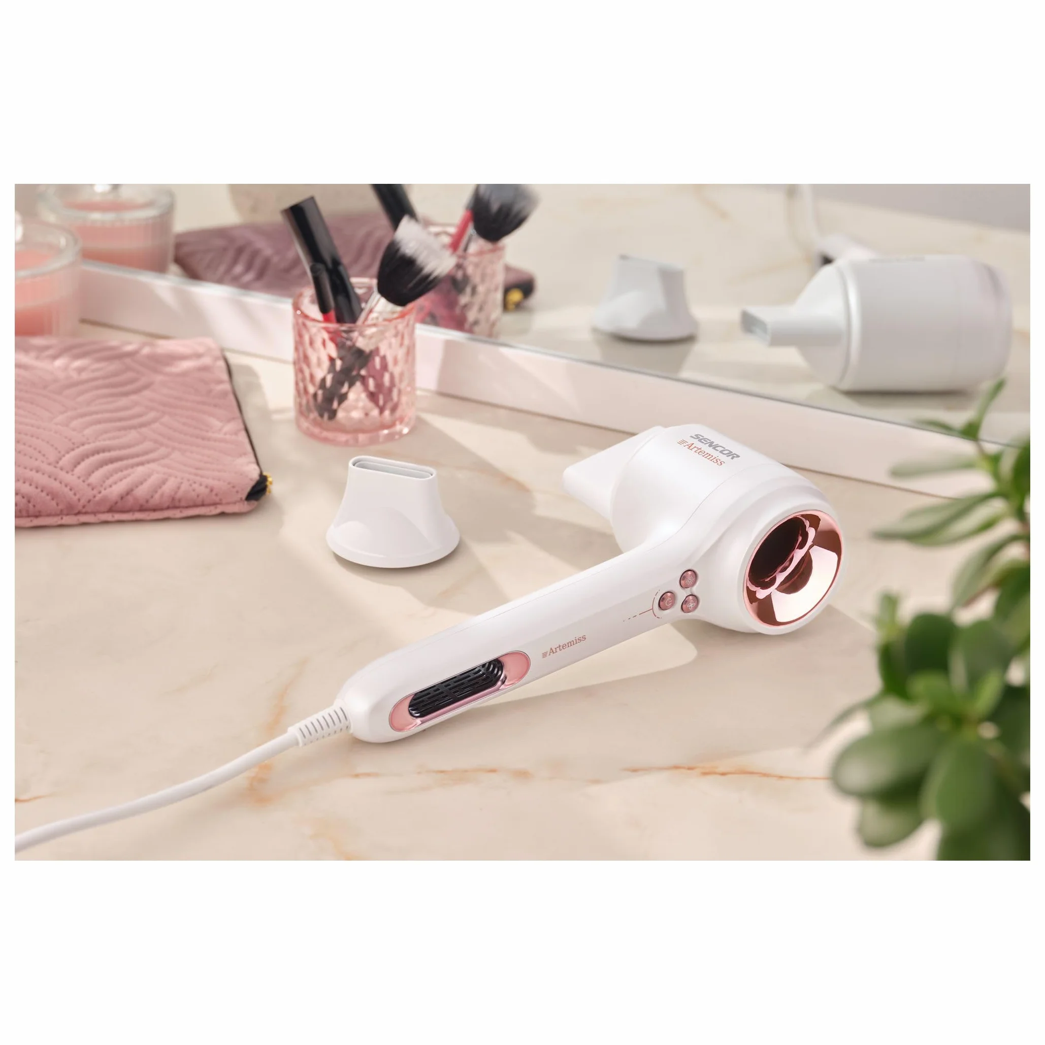 Sencor SHD 9100RS Suszarka 1500 W BLDC 100000 obr/min Jonizacja