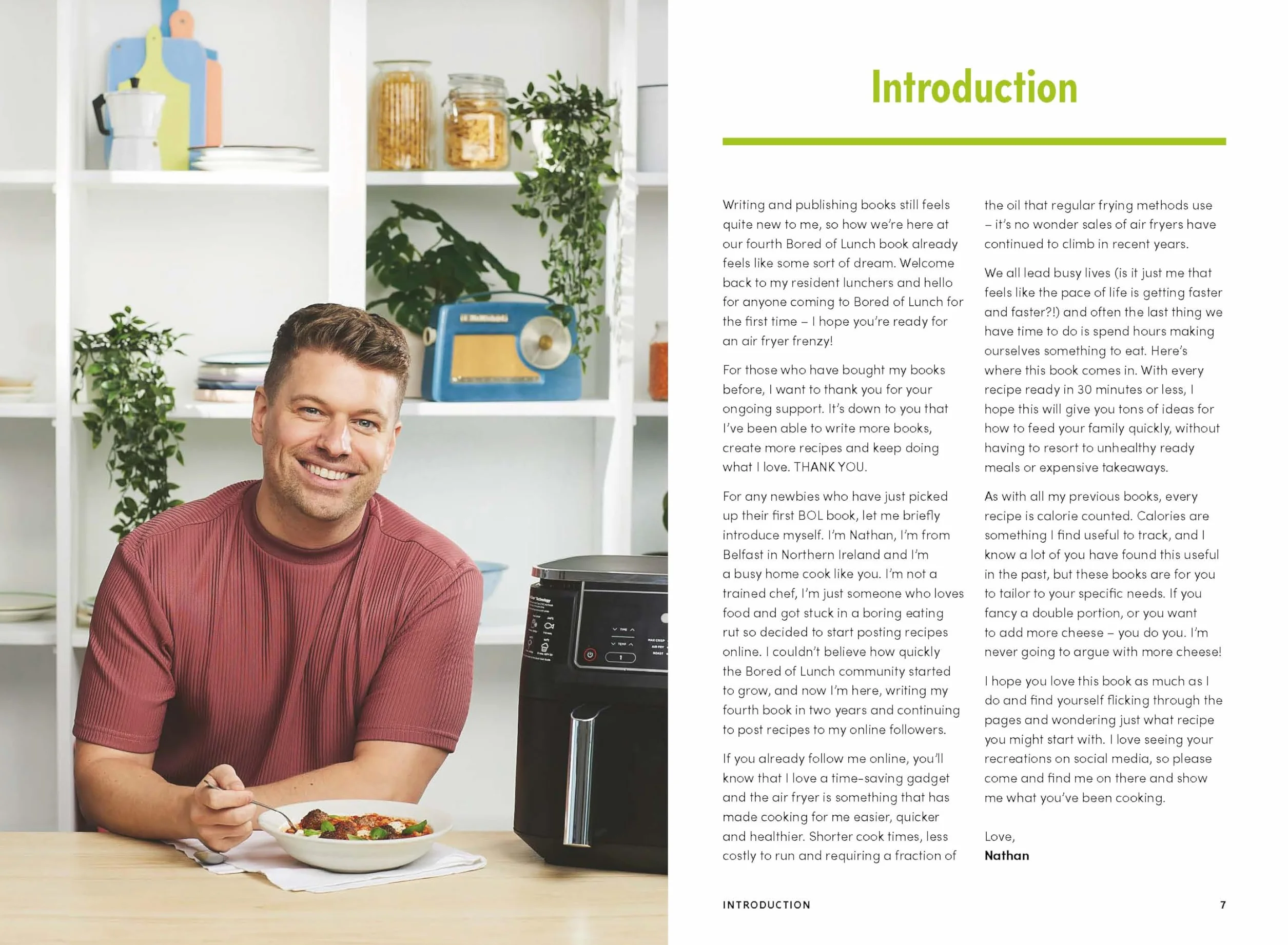 Bored of Lunch Healthy Air Fryer: Super Speedy: THE SUNDAY TIMES BESTSELLER