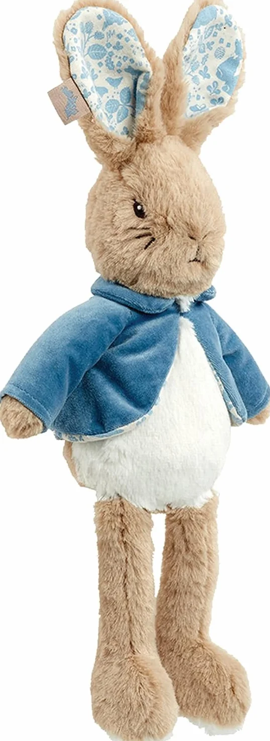 Rainbow Designs Oficjalna kolekcja Beatrix Potter Signature Collection Peter Rabbit Deluxe - prezent dla noworodka - pluszowa zabawka dla maluchów - śliczne wypchane zwierzę - oficjalna zabawka dla