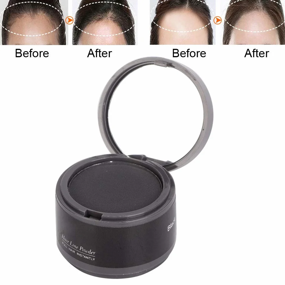 Sevich Coverage Hairline Powder do cienkich włosów czarny