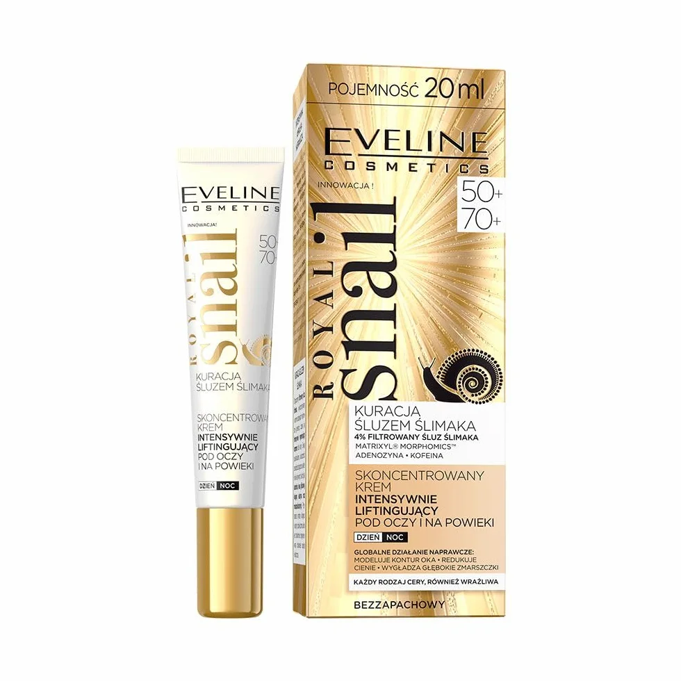 Eveline Cosmetics Skoncentrowany krem intensywnie liftingujący pod oczy i na powieki 50+/70+