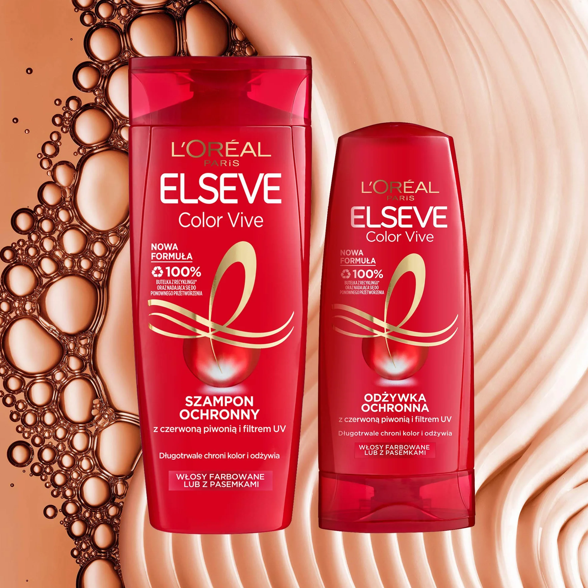 L'Oreal Paris Hair Care Elseve Color-Vive Odżywka Ochronna Do Włosów Farbowanych 200 Ml