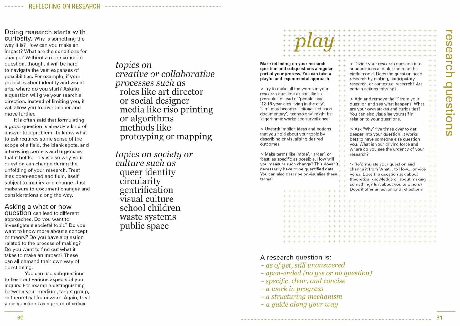 Hands on Research for Artists, Designers & Educators