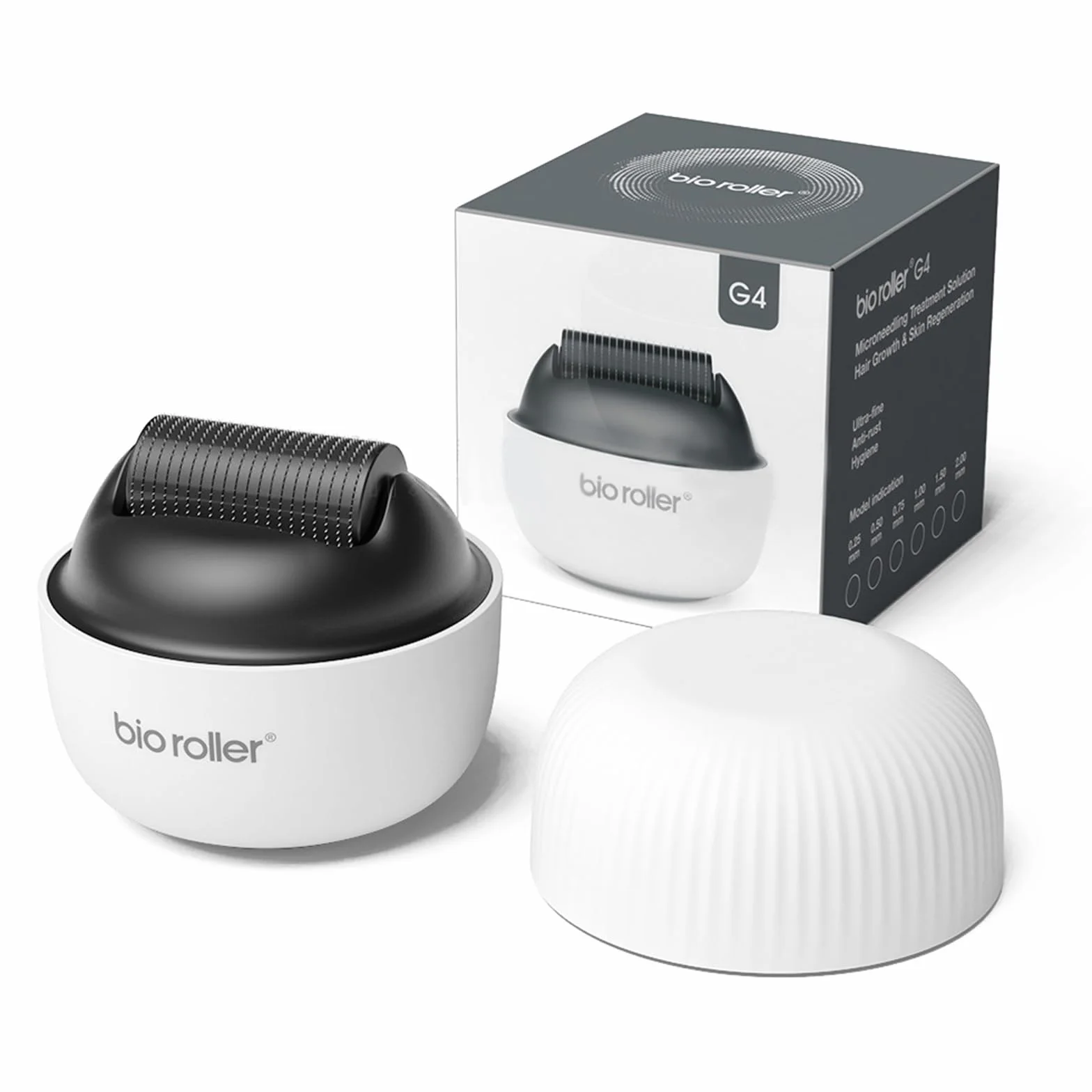FONWUJIOT Derma roller do brody, 1200 igieł, wałek do brody, profesjonalne mikroigłowanie do użytku domowego, zapobiega wypadaniu włosów, do twarzy, skóry głowy i brody