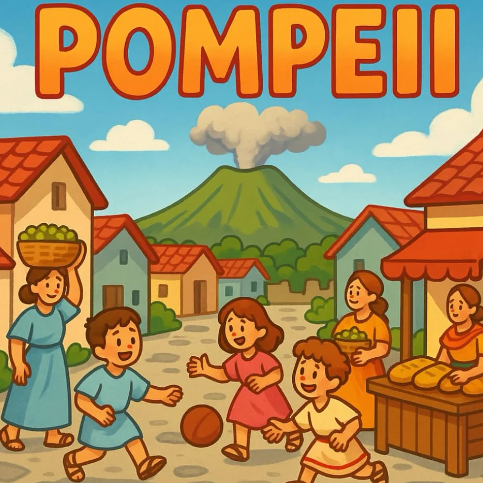 Pompeii: Book for Kids