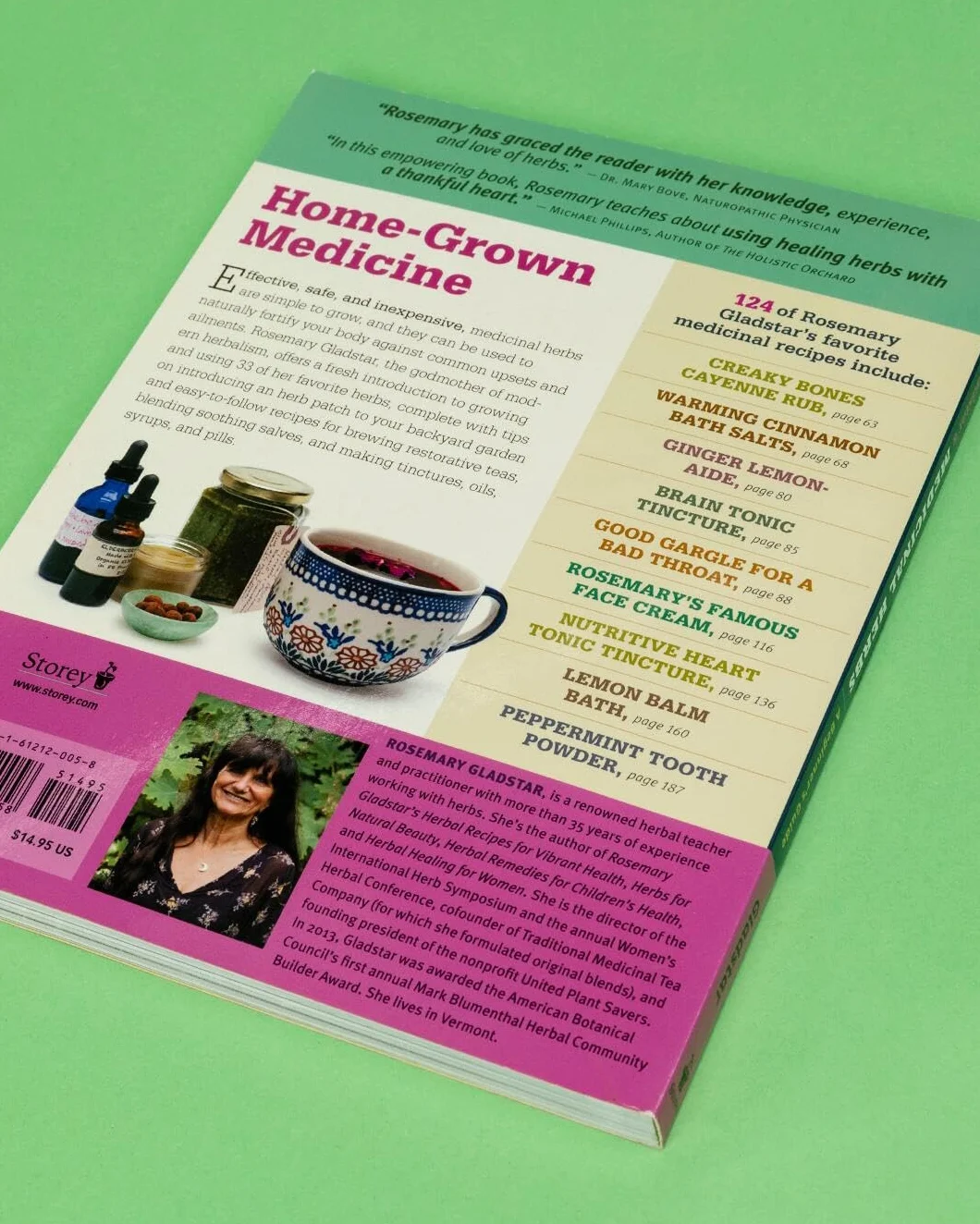Rosemary Gladstar's Medicinal Herbs: A Beginner's Guide: 33 Healing Herbs to Know, Grow, and Use