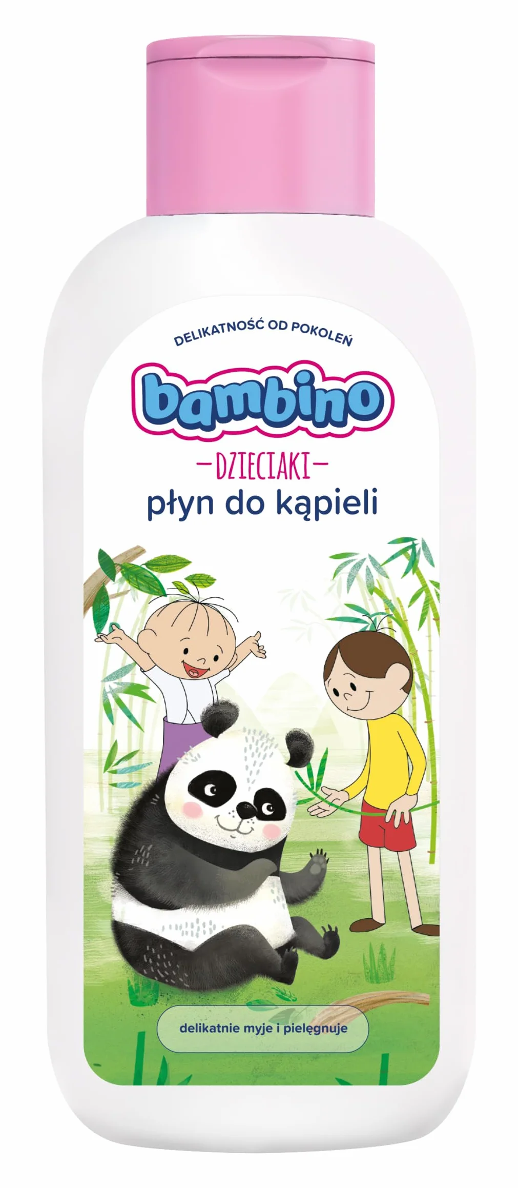 Bambino Dzieciaki Płyn do kąpieli dla dzieci Panda 400 ml – delikatne oczyszczanie, nawilżenie i ochrona skóry