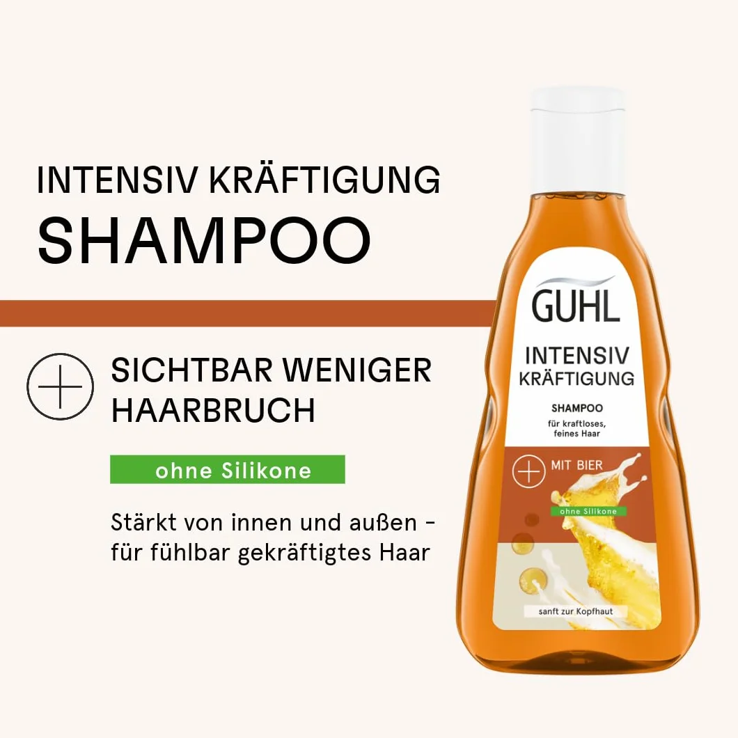 Guhl Intensiv Szampon Przezroczysty 250 ml
