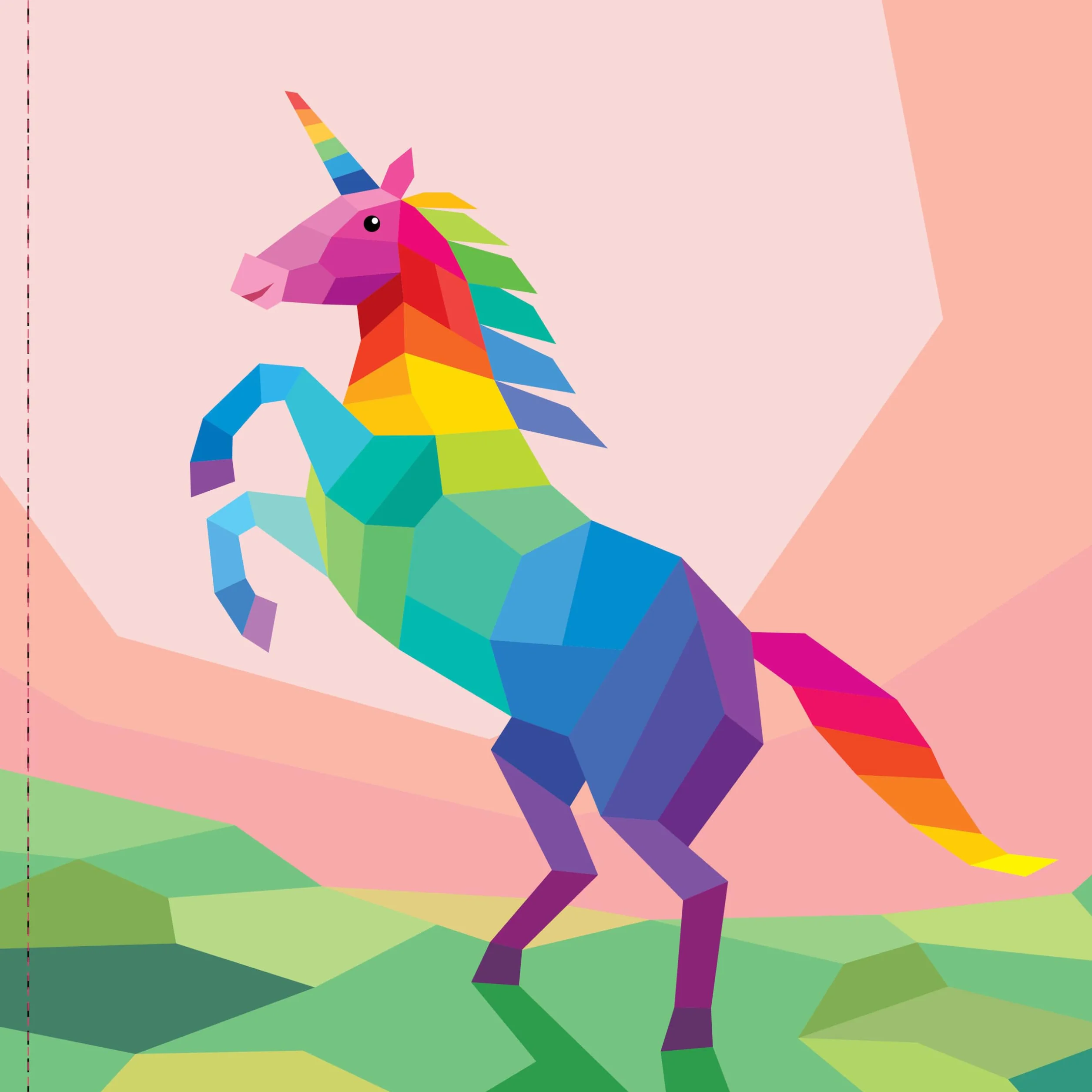 Paint by Sticker Kids: Rainbows Everywhere!: Create 10 Pictures One Sticker at a Time!