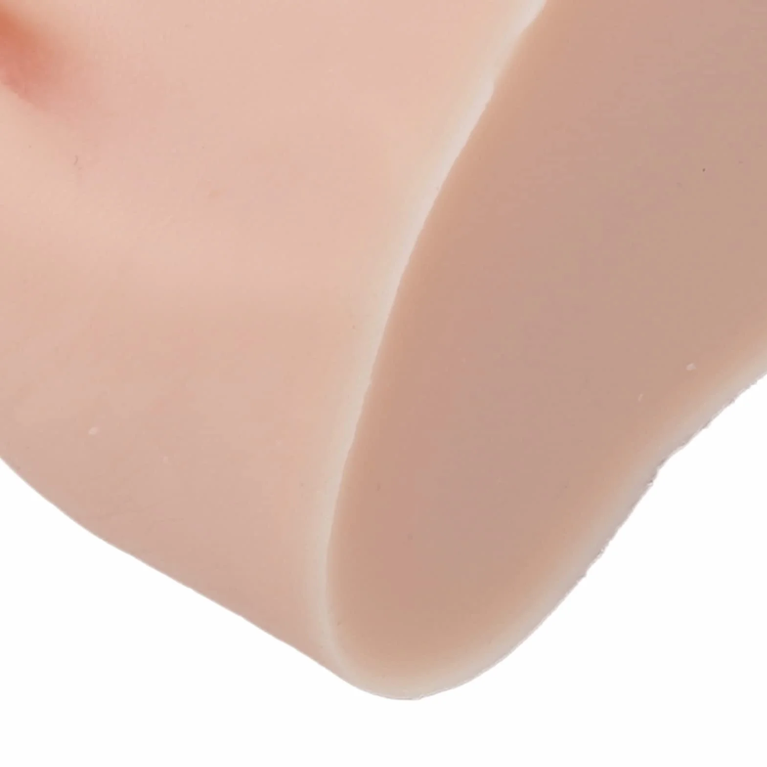 Praktyka Fake Foot Model, Silicone Fake Foot Tool, Prosthetic Manicure Training Display, Mannequin Feet (Lewy)