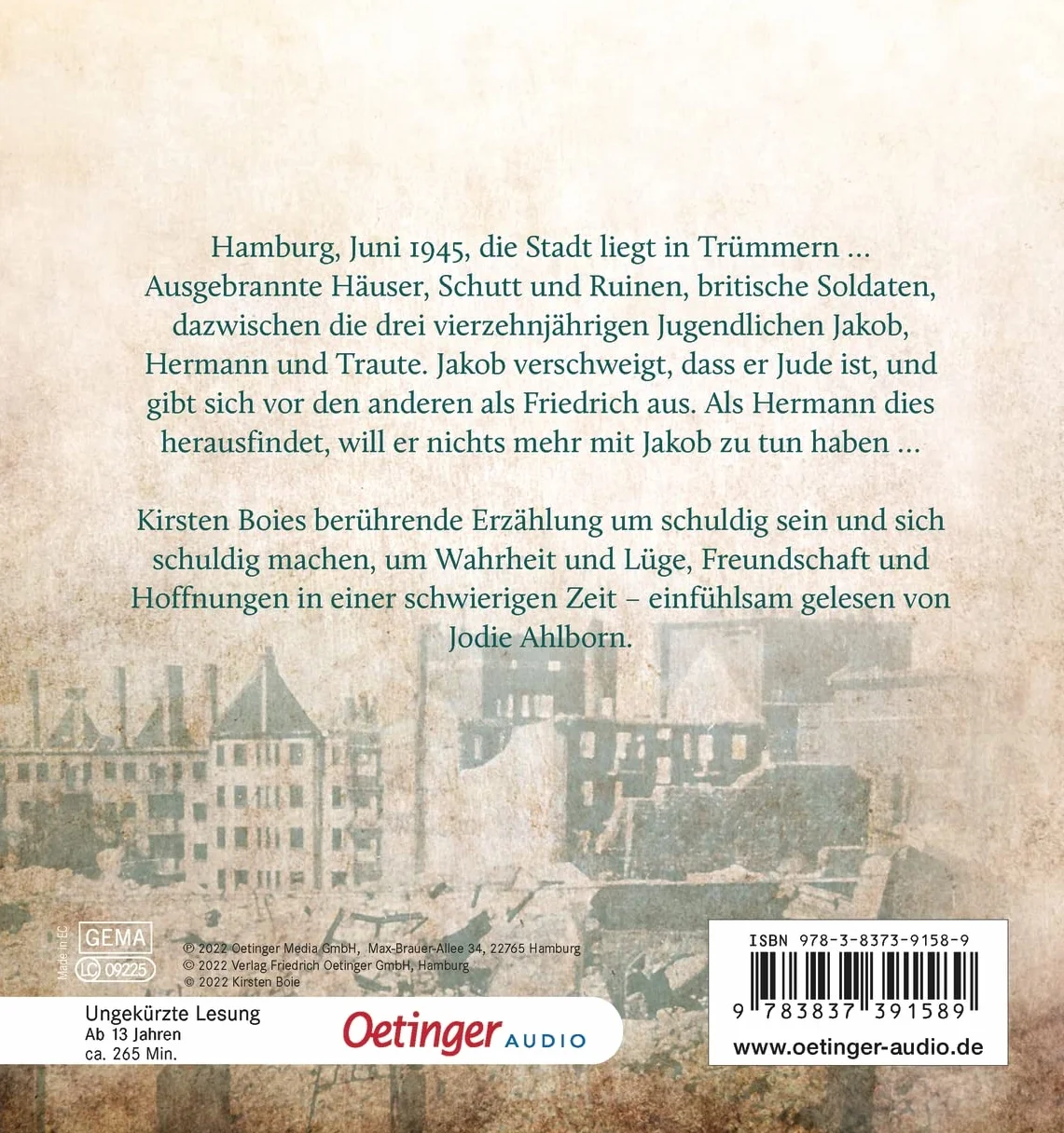 Heul doch nicht, du lebst ja noch