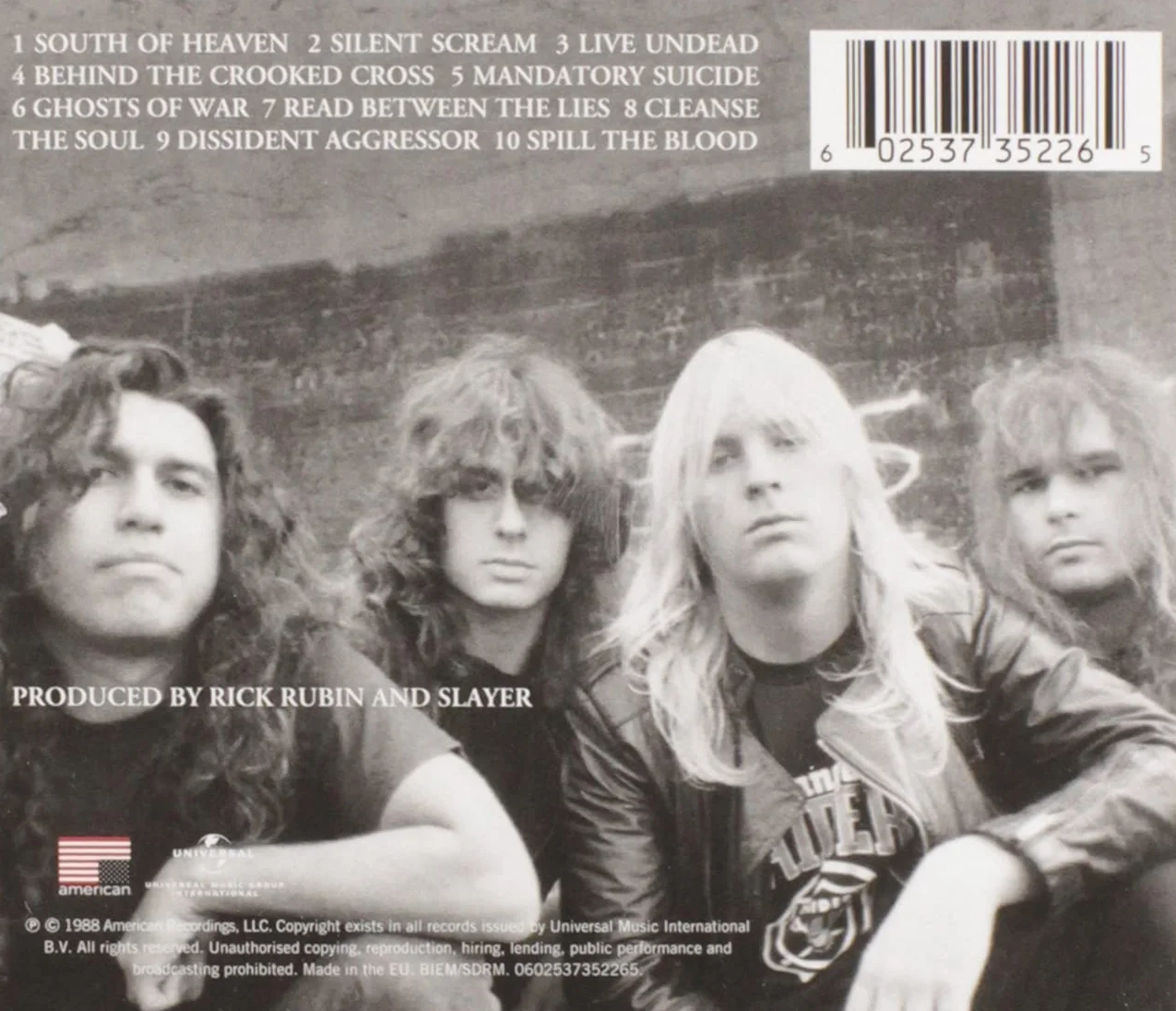 South of Heaven explicit lyrics