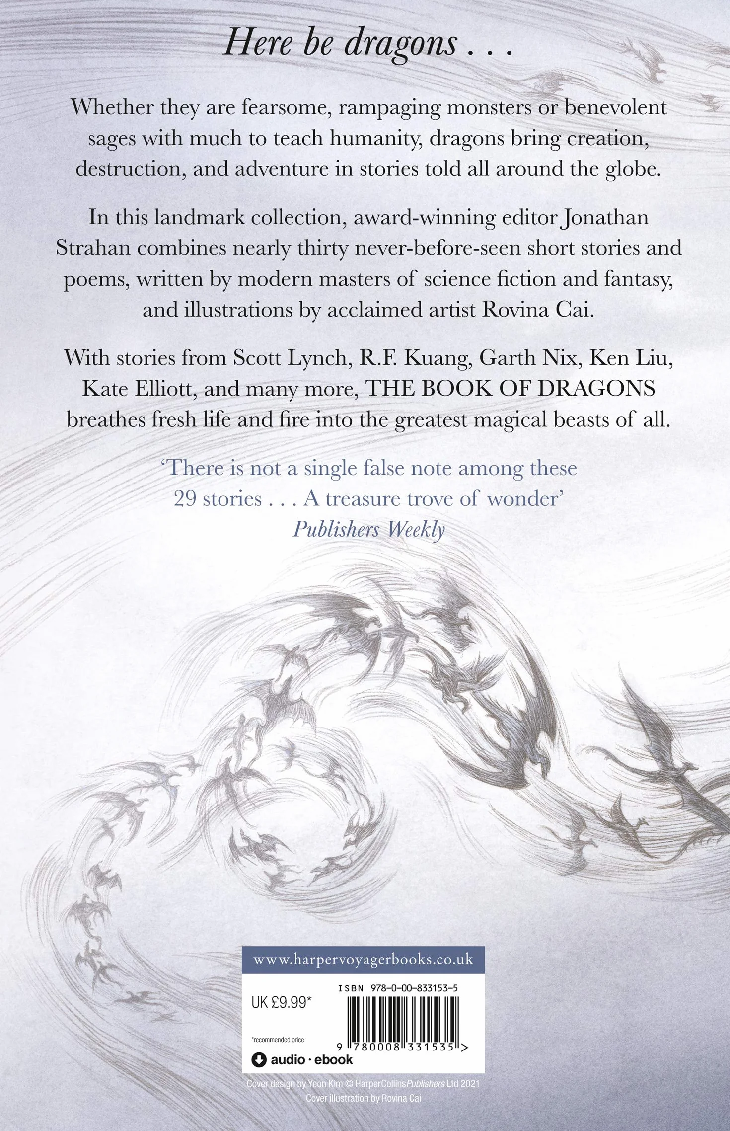 The Book of Dragons: A thrilling collection of short stories by modern masters of fantasy and science fiction