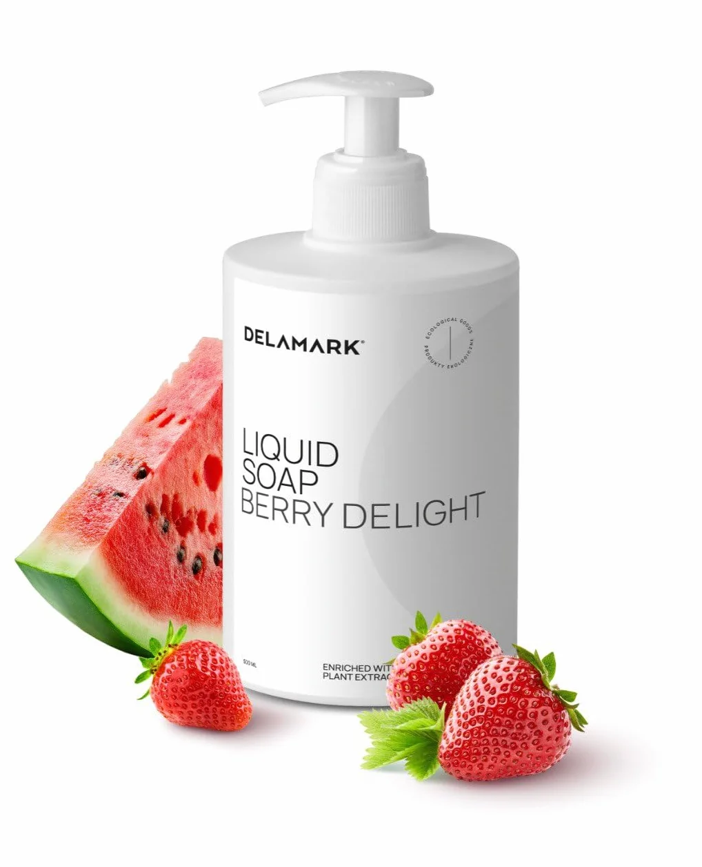 Płyn do mycia rąk i ciała, mydło w płynie z alantoiną Jagodowa rozkosz Liquid Hand and Body Soap, Berry Delight
