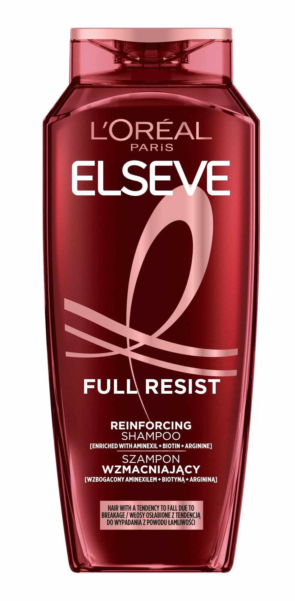 L'Oreal Paris Elseve Full Resist Szampon Wzmacniający Do Włosów Osłabionych 400 Ml
