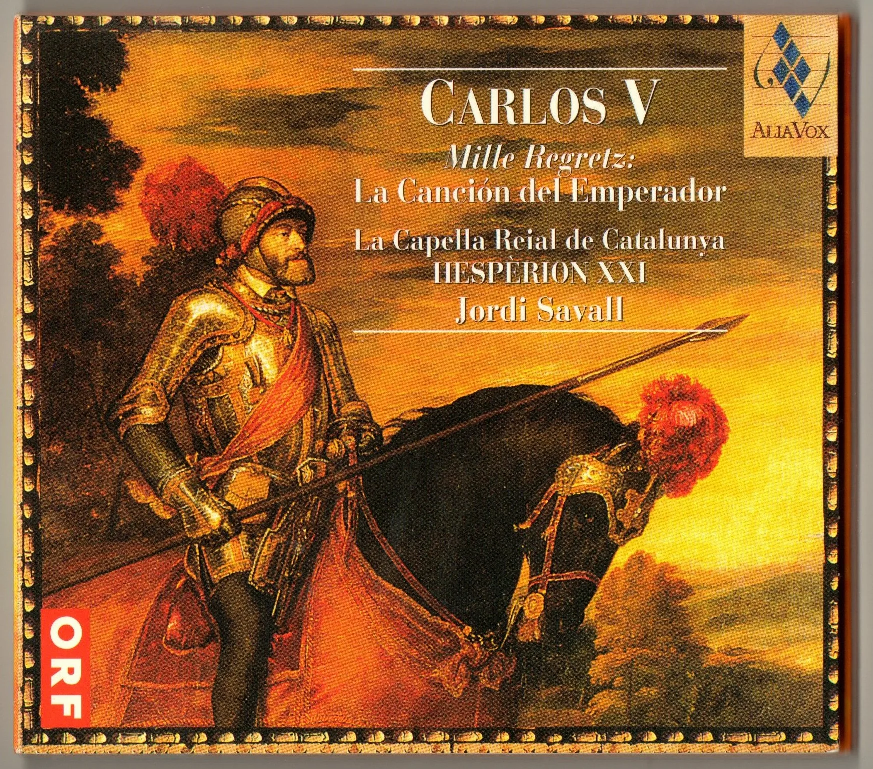 Carlos V Mille Regretz: La Cancion Del Emperador La Capella Reial