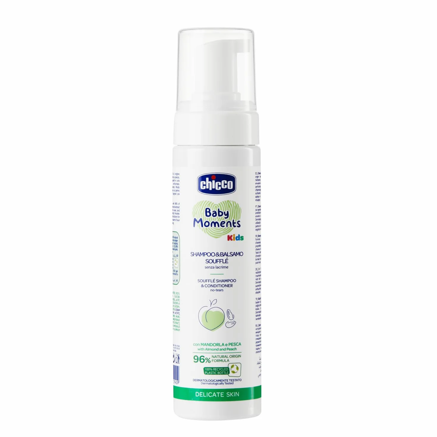 Chicco Delikate Skin Szampon i Płukanie 2w1 150 ml