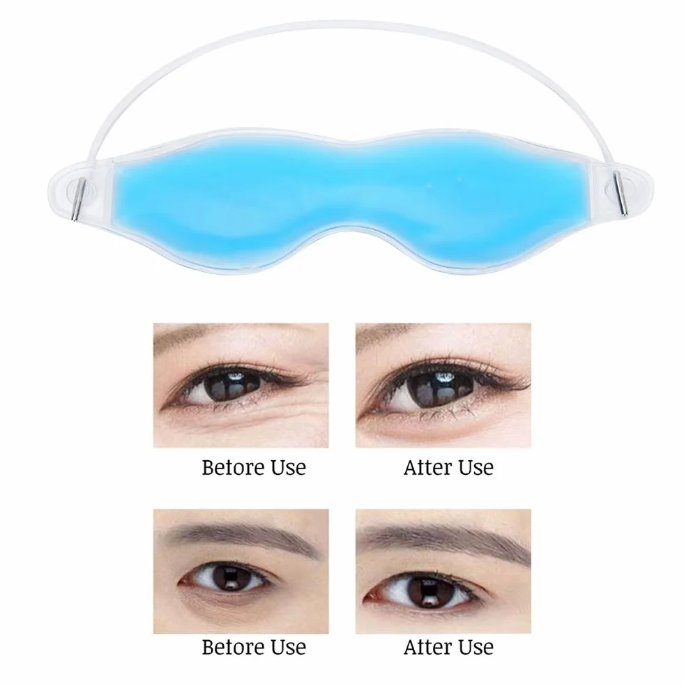Summer Ice Cooling Gel Sleeping Eye Mask Odświeżająca maska do oczu wielokrotnego użytku