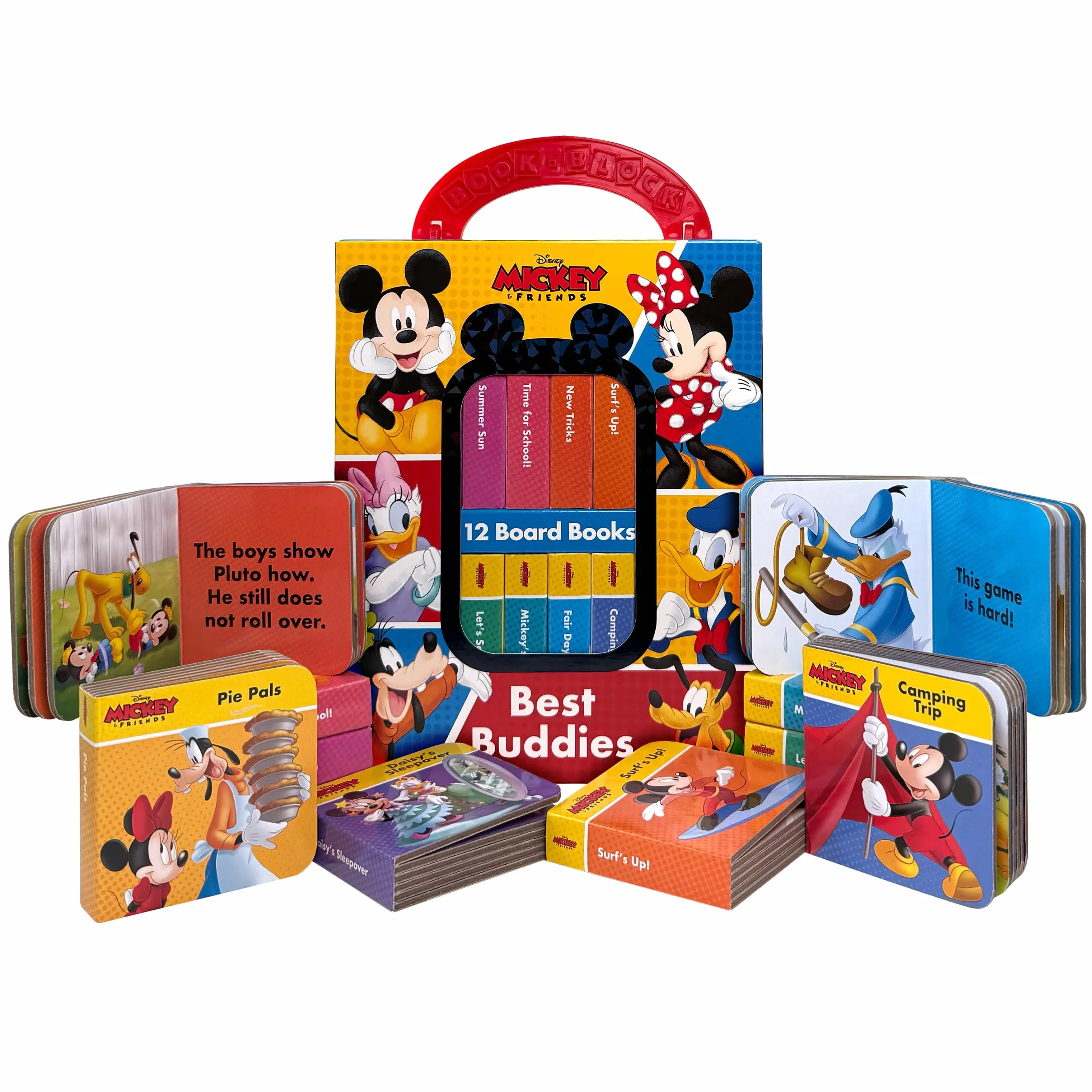 Disney Mickey & Friends: Best Buddies 12 Board Books