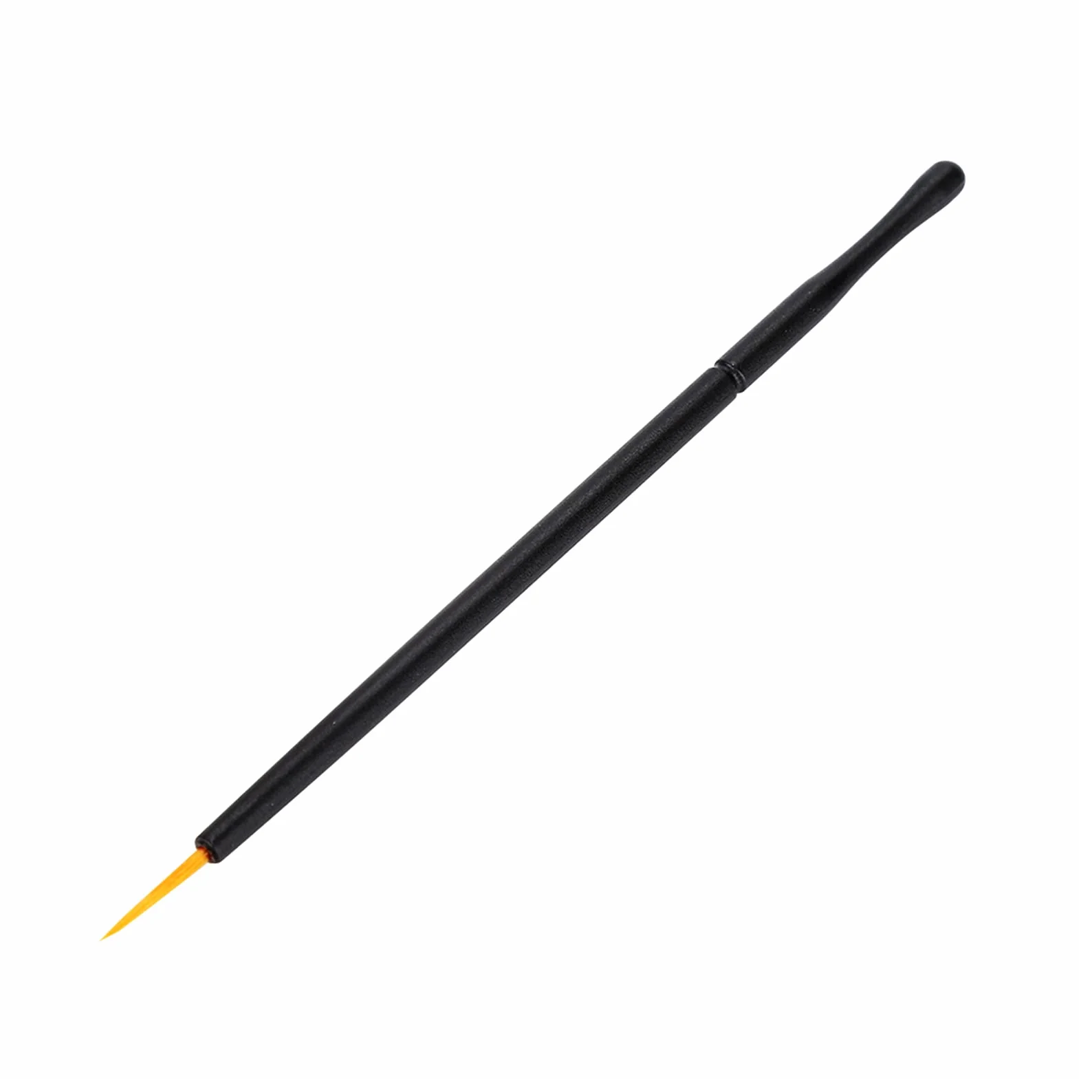 Ołówek pędzel do eyelinera cienki 100 szt. jednorazowy pędzel do eyelinera twardy eyeliner płynny pędzel do cieni do powiek pędzel do makijażu narzędzie do makijażu