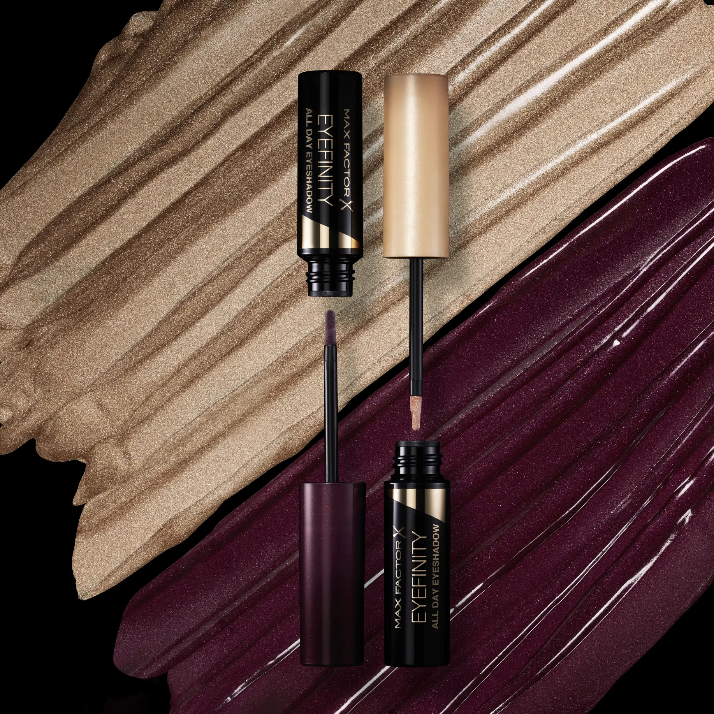 Max Factor Eyefinity All Day cień do powiek w płynie 2 w 1 nr 04 Teasing Bronze