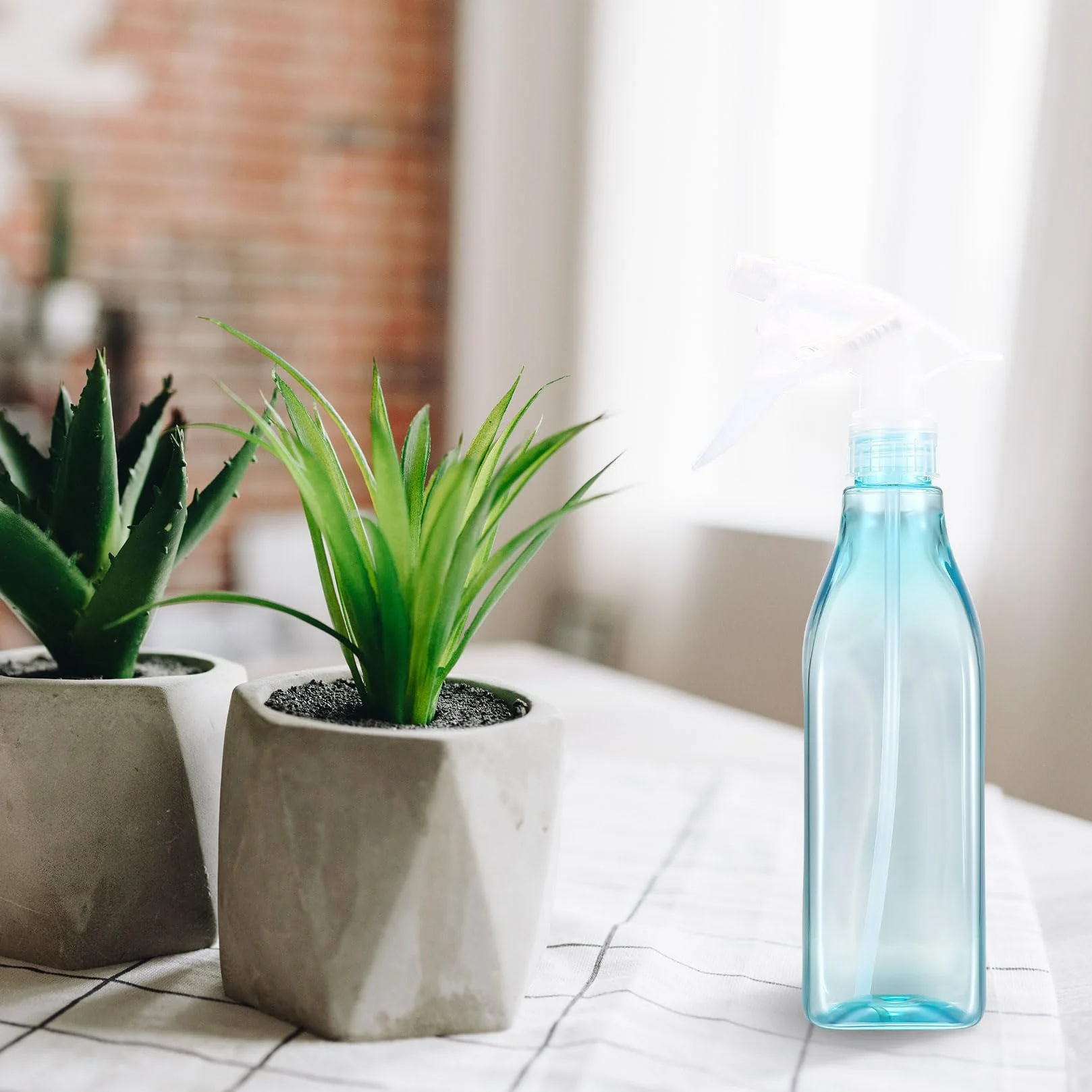 Butelki z atomizerem, 3 szt. 450ml Butelka do roszenia roślin, Butelka z wodą, Plastikowy atomizer, Puste, wielokrotnego dozowniki do kwiatów do roślin, ogrodu, włosów, fryzjera