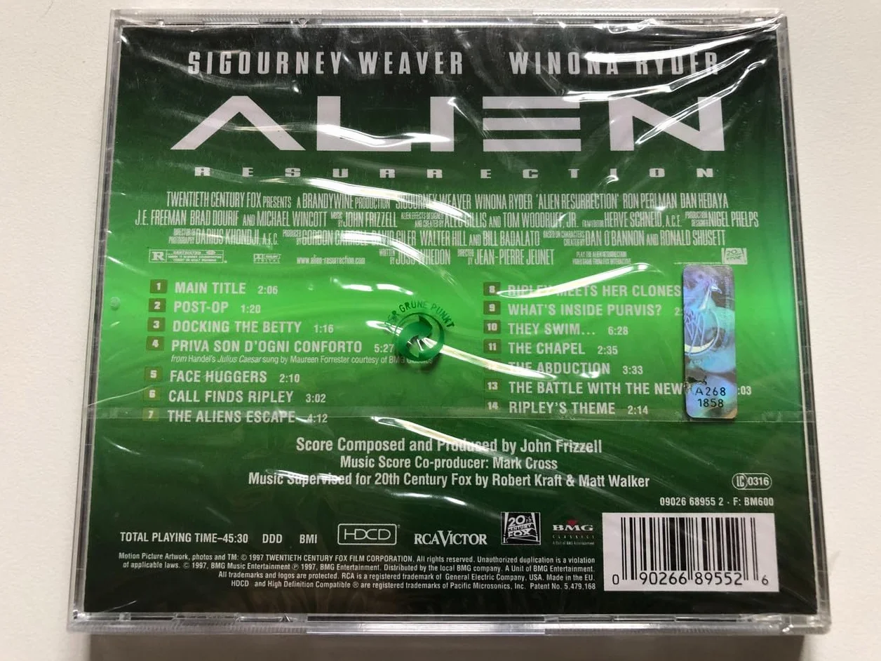 CD Alien Resurrection Hdcd