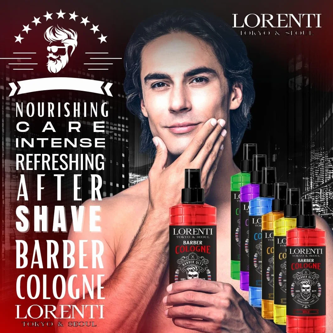 LORENTI TOKYO & SEOUL Woda kolońska 400 ml WILD spray po goleniu dla mężczyzn EDC