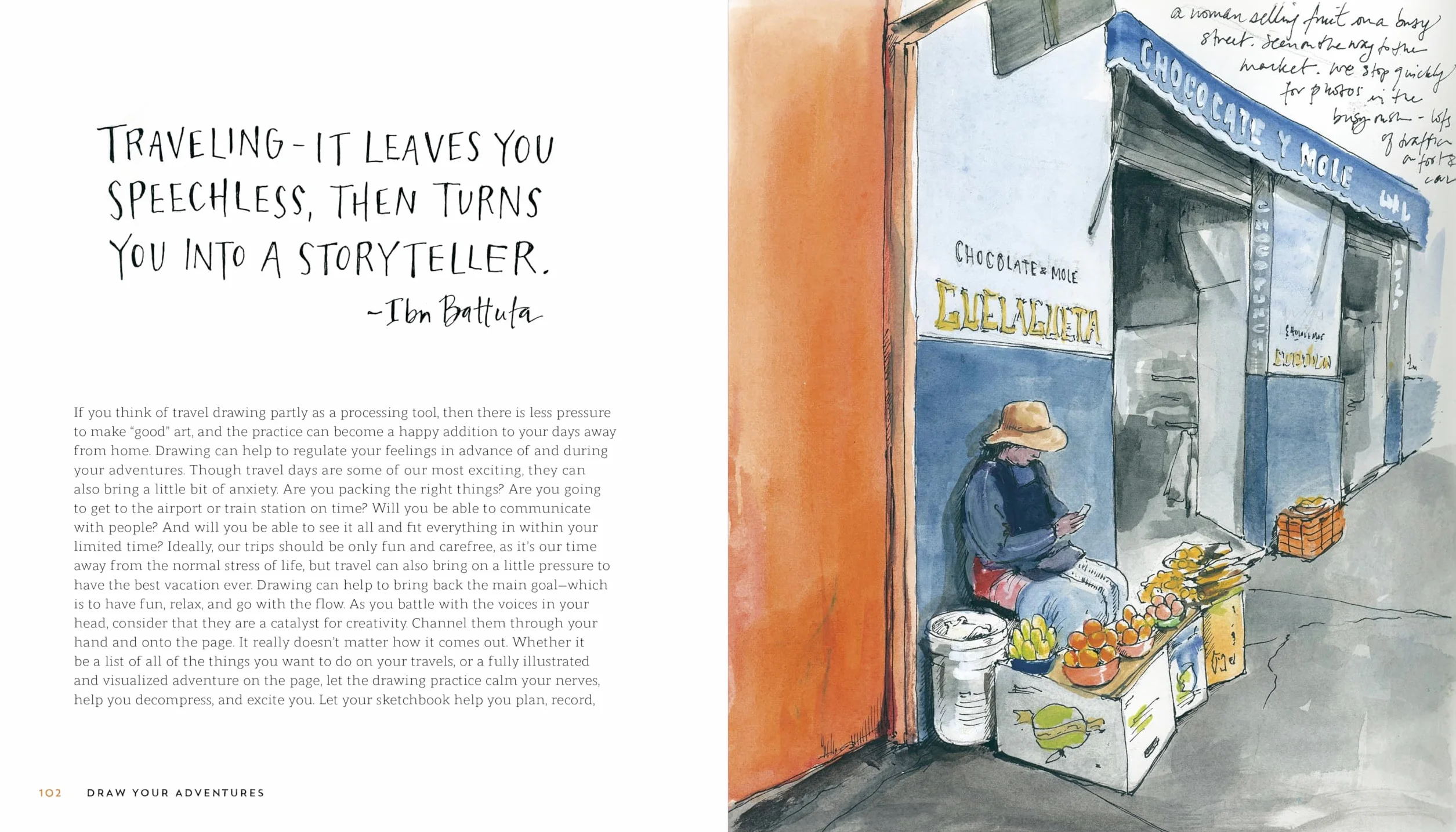 Draw Your Adventures: Making Art to Celebrate Everyday Experiences and Travels Near and Far