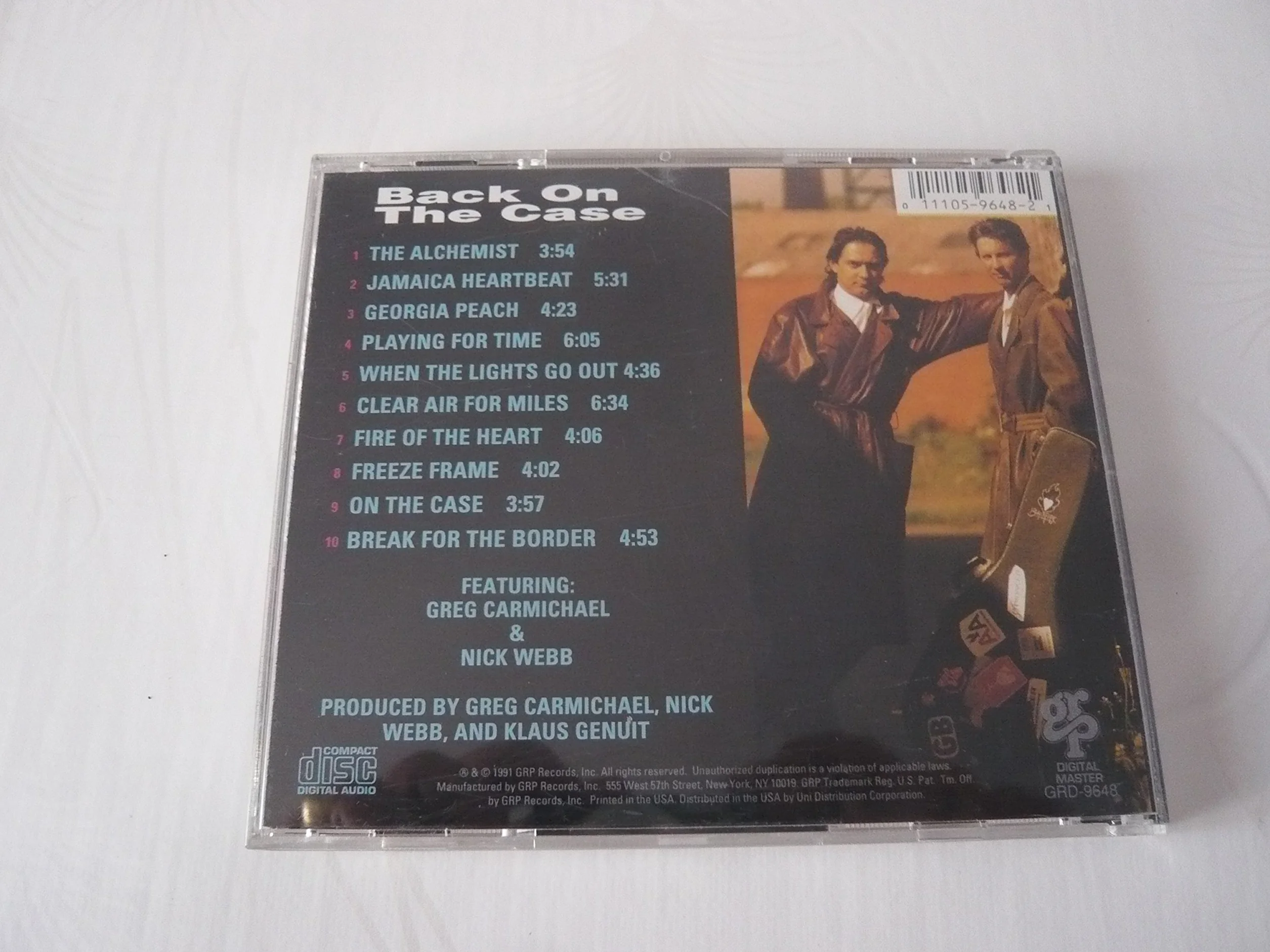 Back On The Case [Us Import]