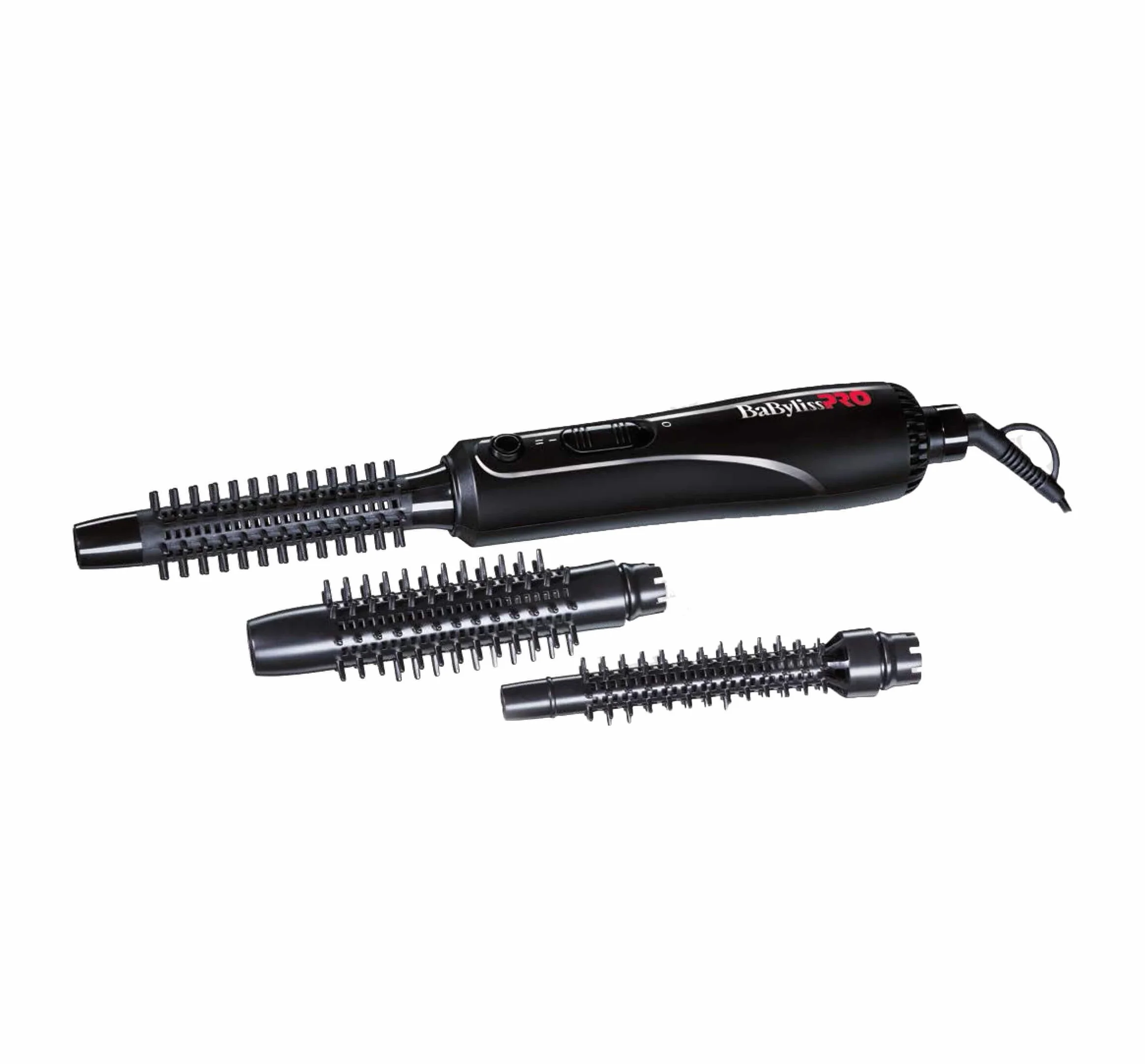 Babyliss Pro Airstyler Trio BAB3400E Suszaraka do Włosów, Czarny, 300 W