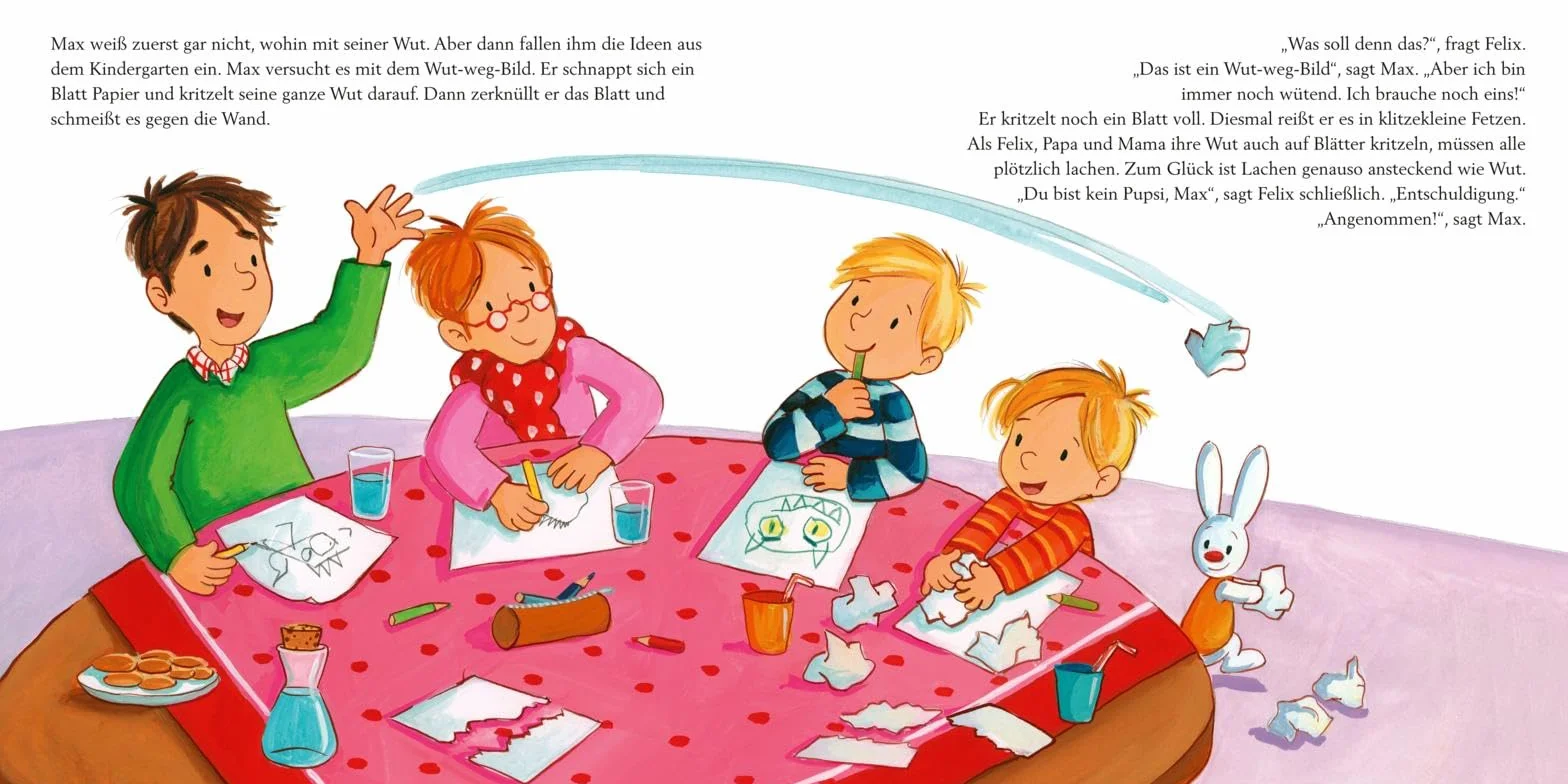 LESEMAUS 153: Max ist wütend: Bilderbuch über den Umgang mit Wut | zentrales Thema im Kinderalltag | für Kinder ab 3 Jahre