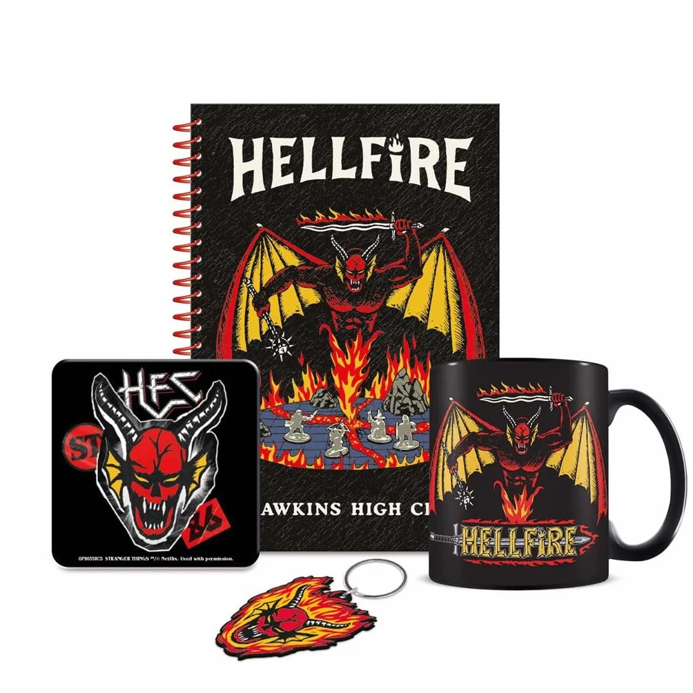 PYRAMID Gift Set Hellfire Club Stranger Things