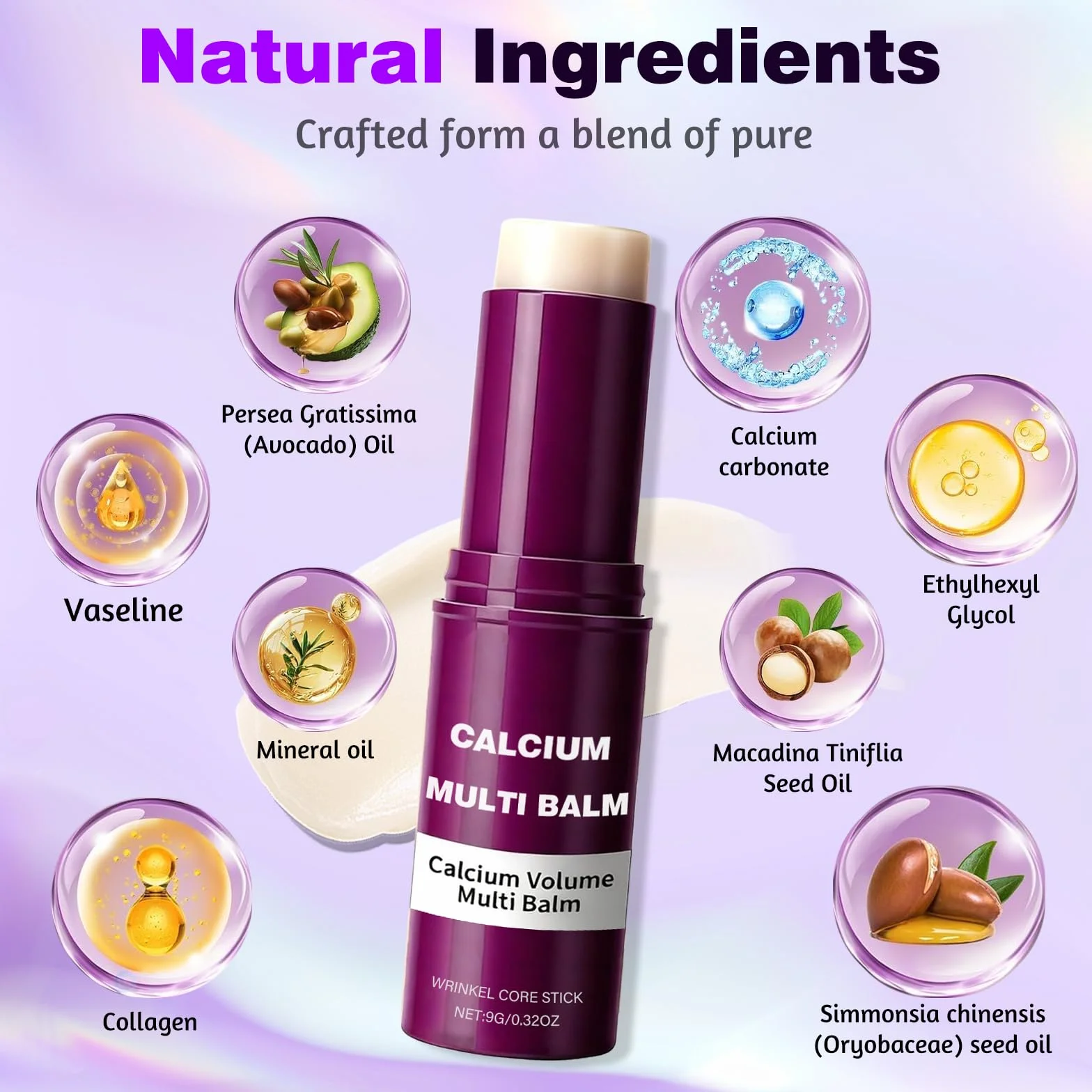 Multi Balm Stick wapniowy rozjaśniacz pod oczy przeciwstarzeniowy ujędrniający nawilżający 2 sztuki