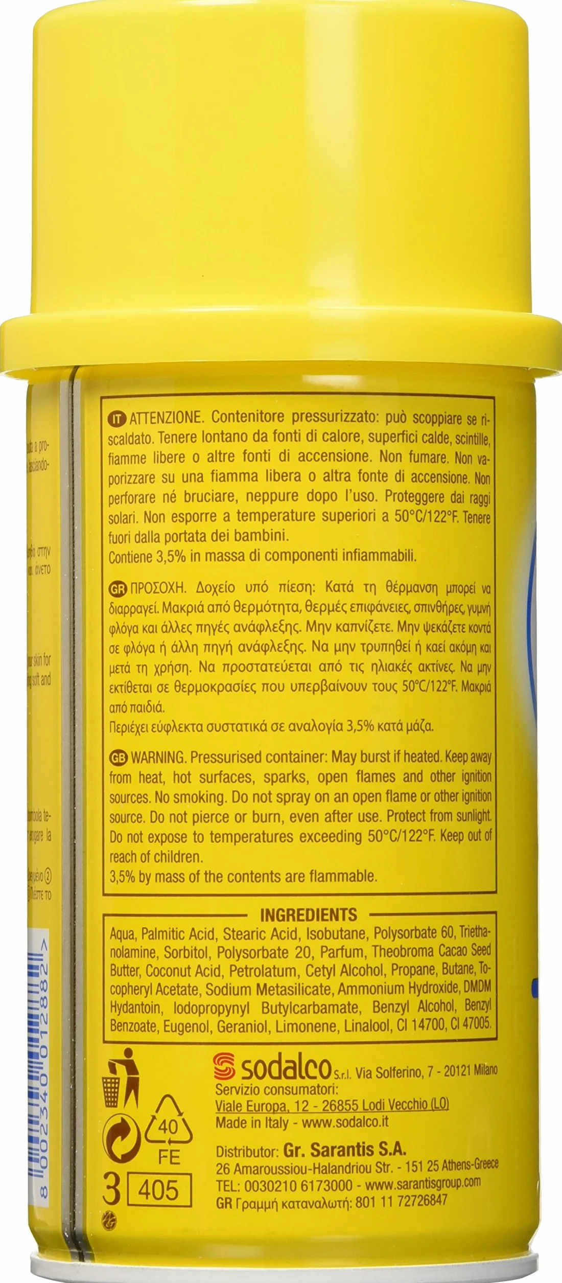 Espuma de Afeitar Manteca de Karité Noxzema 300ml