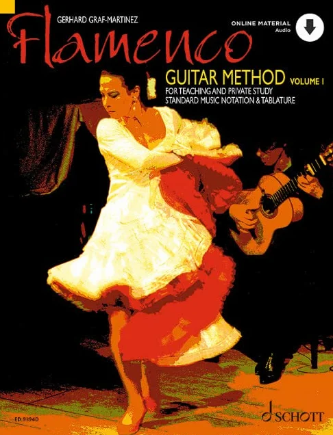 Flamenco Guitar Method for Teaching and Private Study Standard Music Notation & Tablature