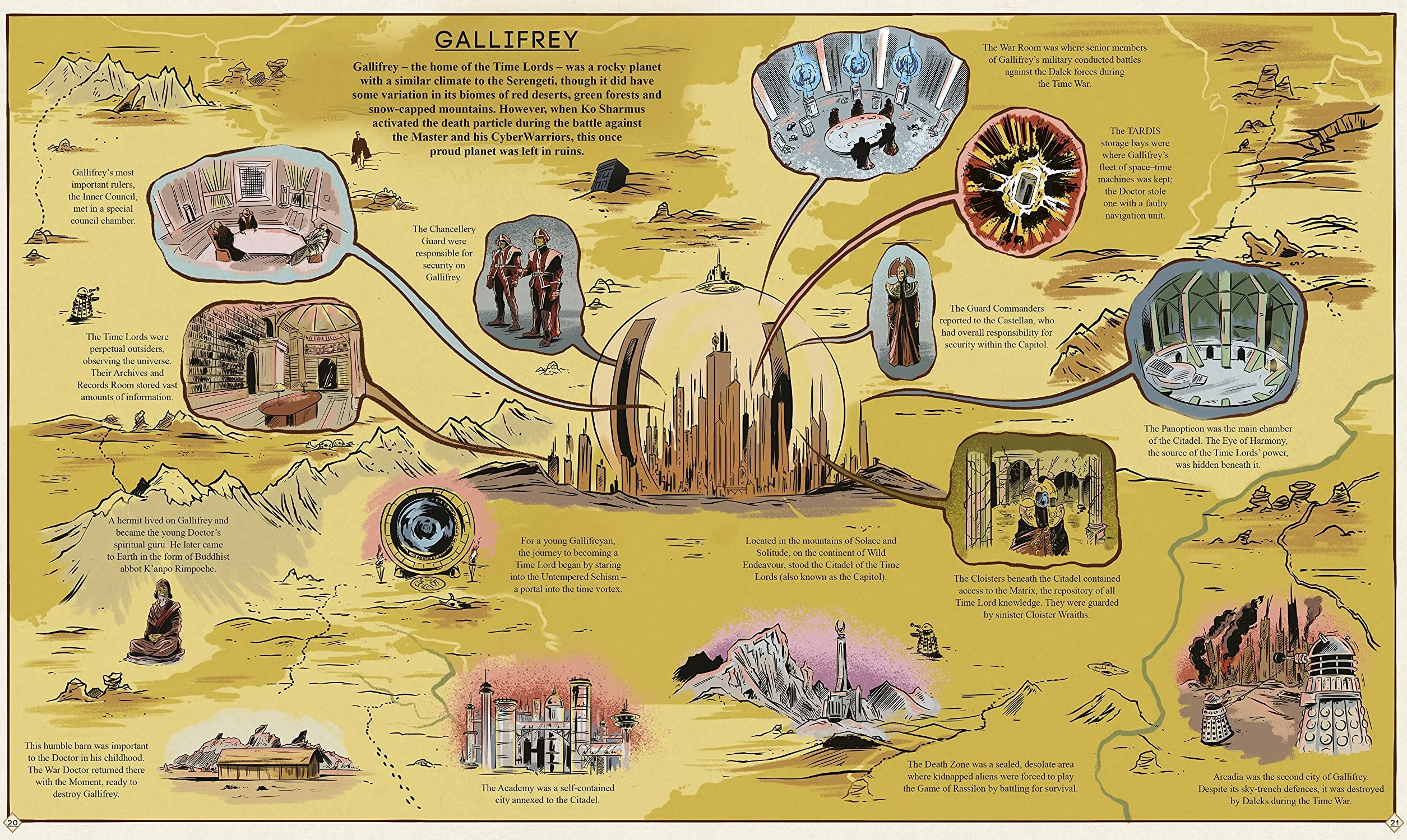 Doctor Who Atlas: Journey Through the Worlds of the Doctor