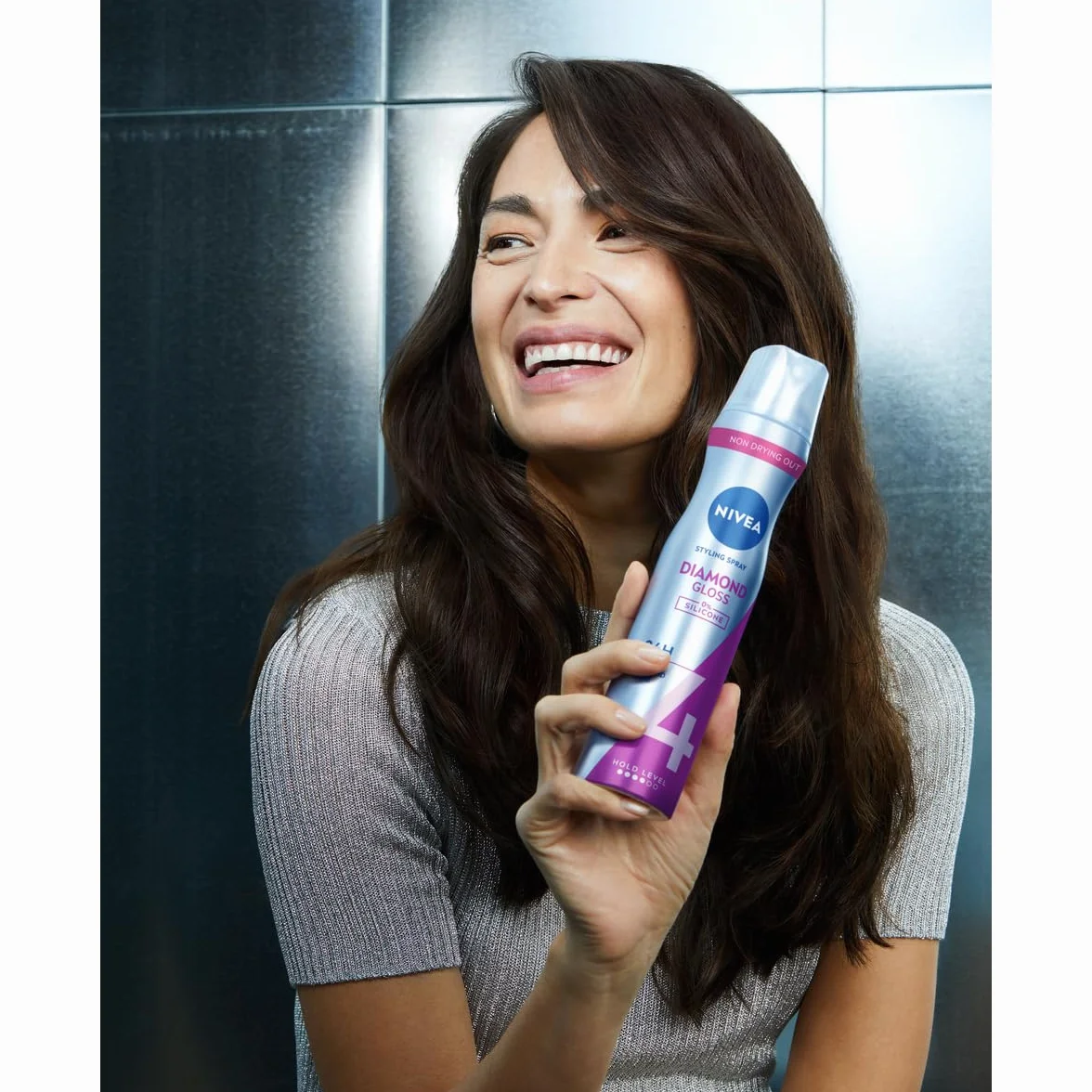 NIVEA Lakier do włosów Diamond Gloss Care 250 ml