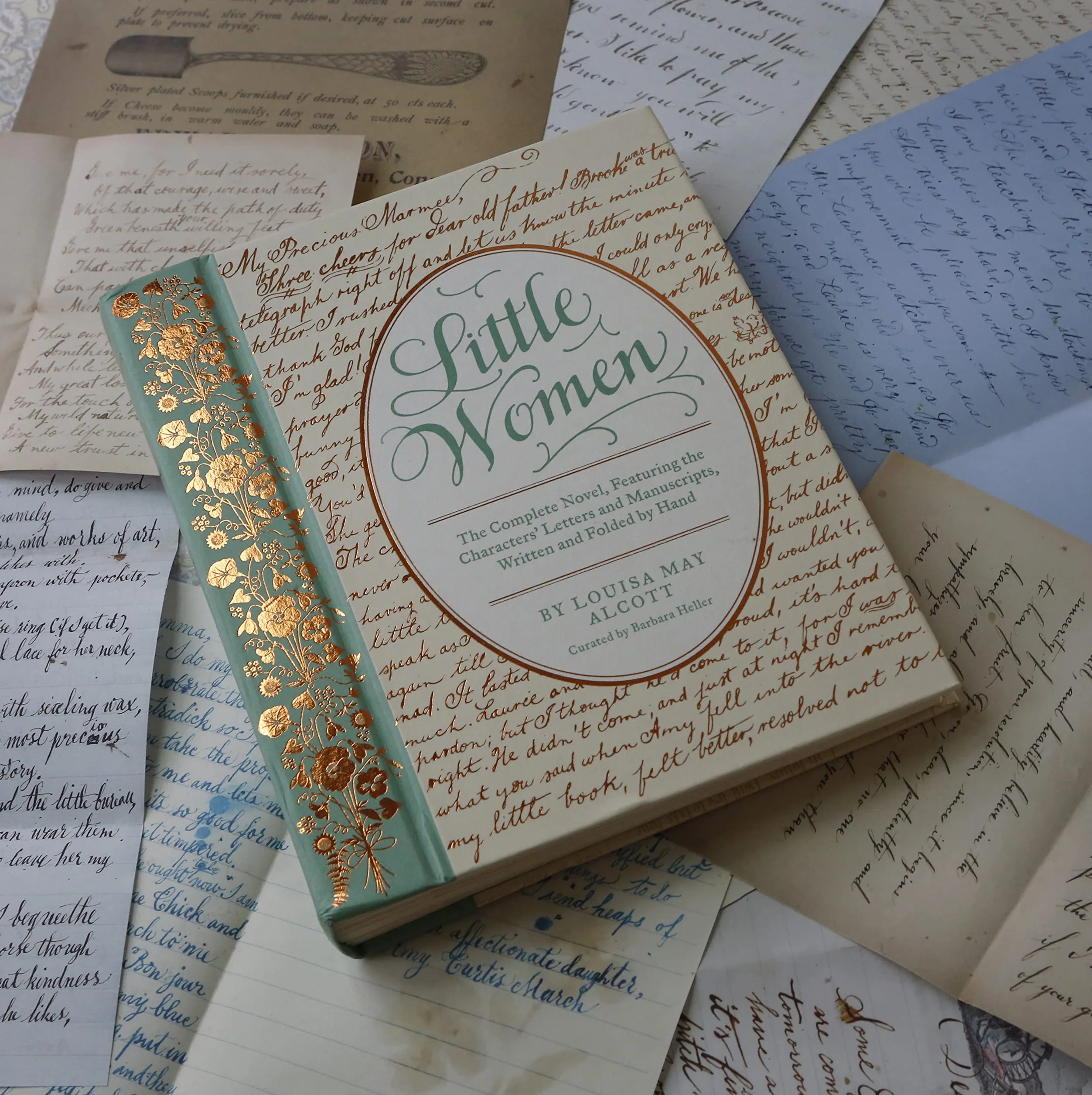 Little Women: The Complete Novel, Featuring the Characters' Letters and Manuscripts, Written and Folded by Hand