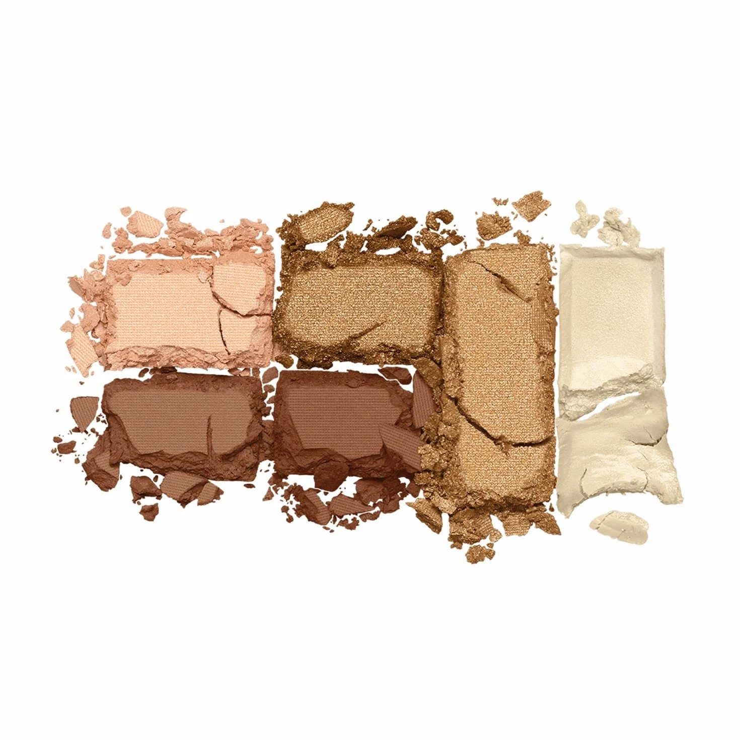 Rimmel Mini Power Palette Eye Shadow wielofunkcyjna paletka, napigmentowane cienie do powiek, aksamitny rozświetlacz oraz opalizujący topper do ust i policzków, nr 002 - Sassy