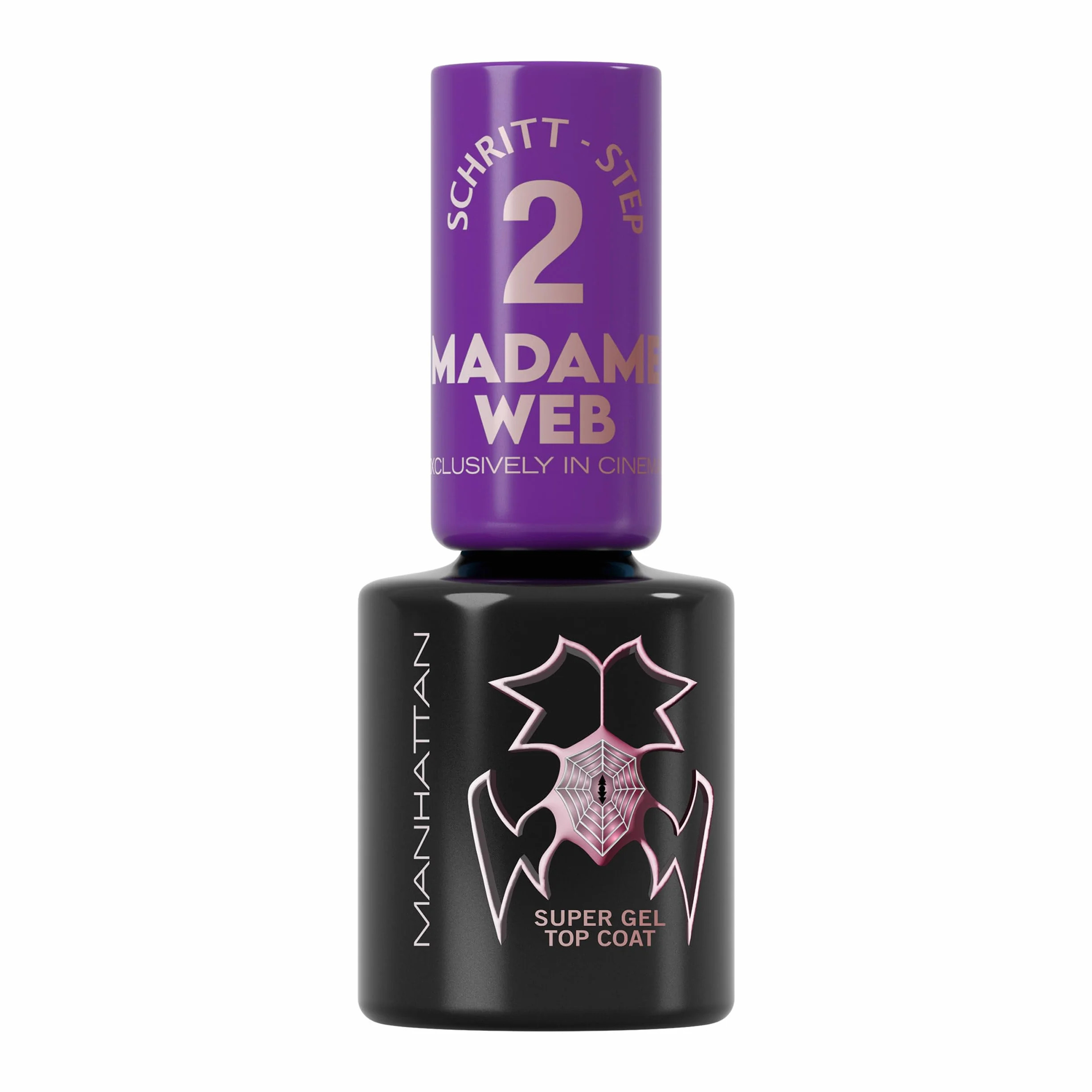 Manhattan Madame Web Lakier do Paznokci Przezroczysty 12 ml